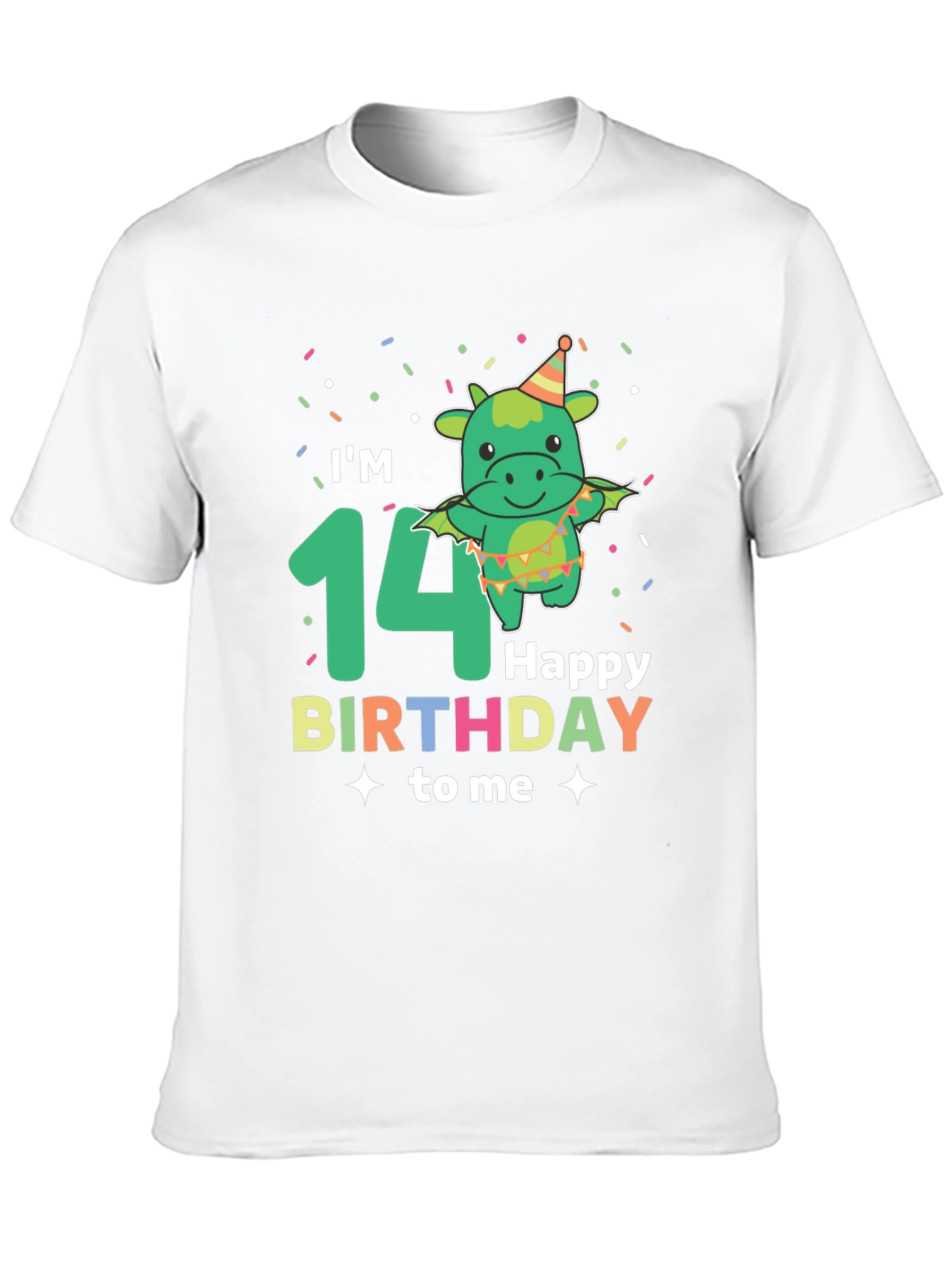Im 14 Happy Birthday Dragon T-Shirt