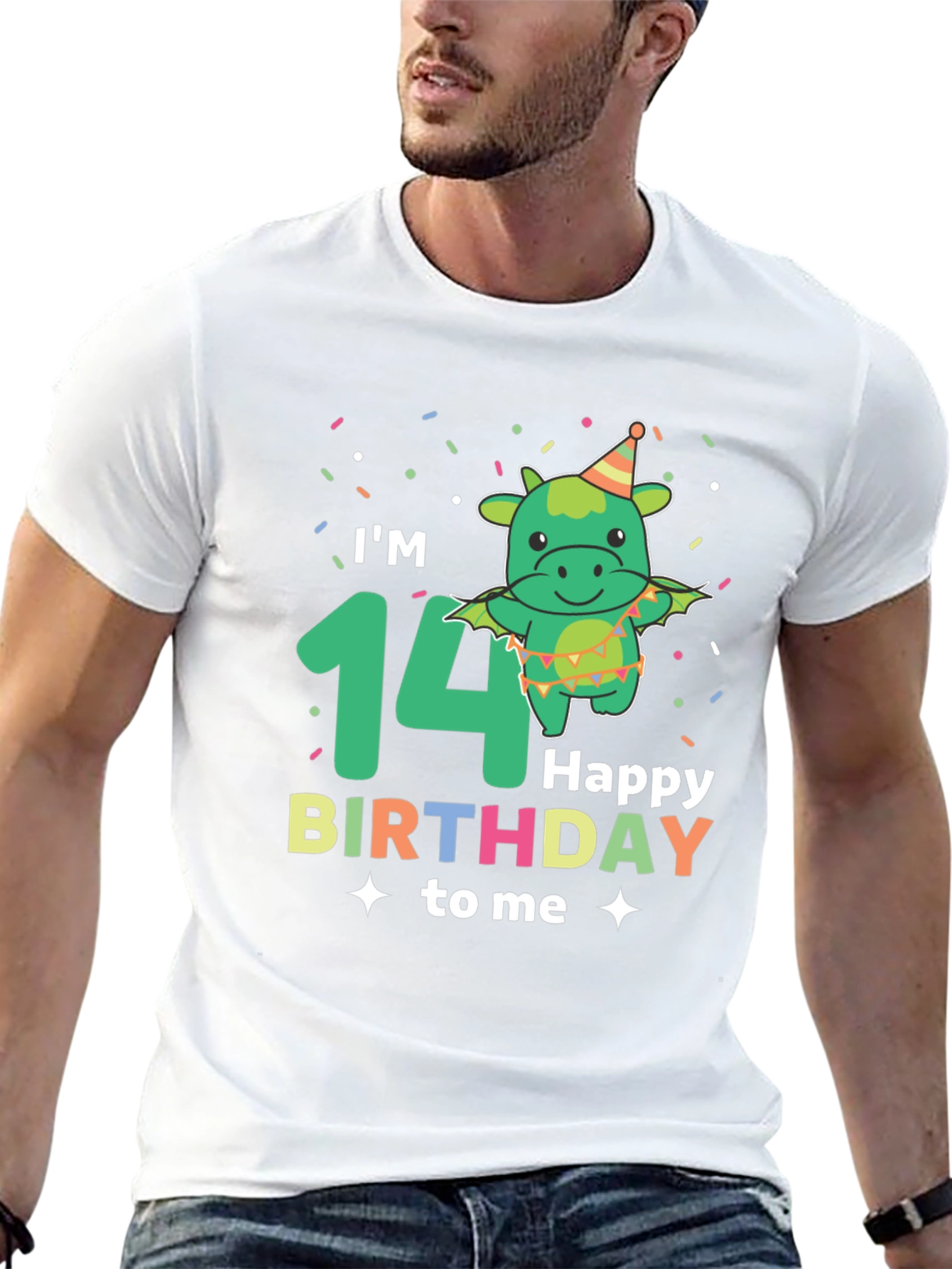Im 14 Happy Birthday Dragon T-Shirt