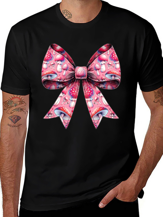 Mushroom Bow Graphic Tee