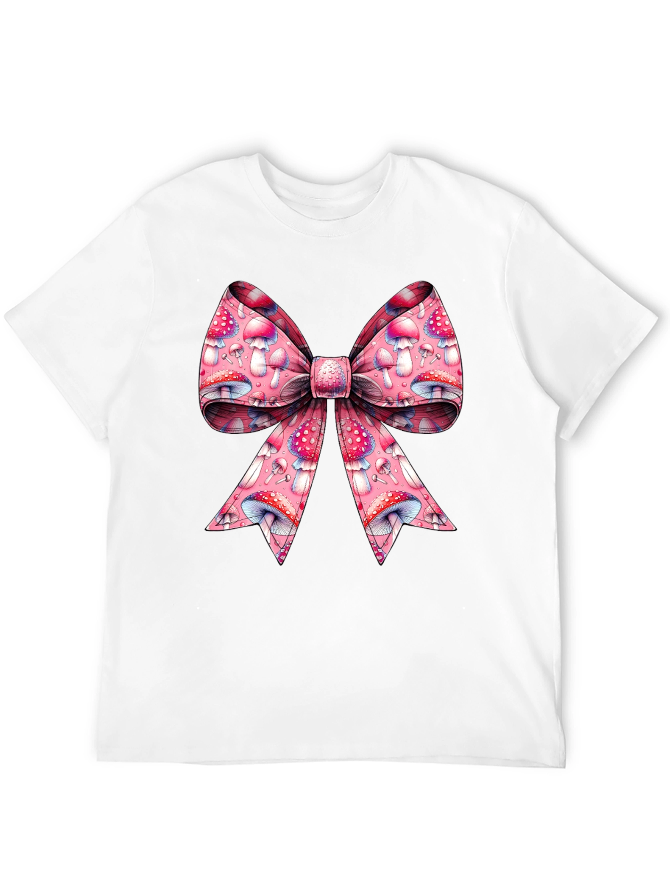 Mushroom Bow Graphic Tee
