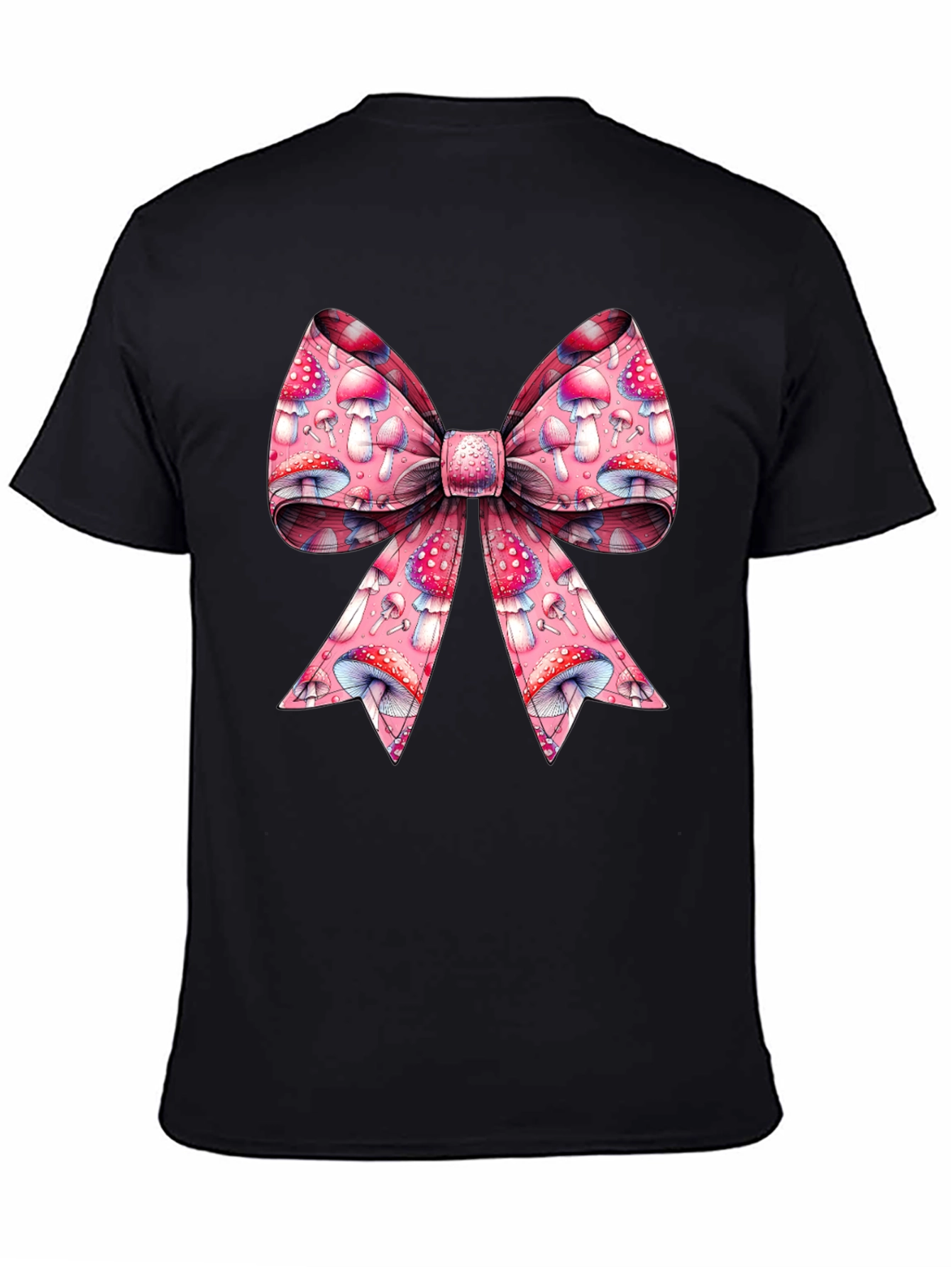 Mushroom Bow Graphic Tee