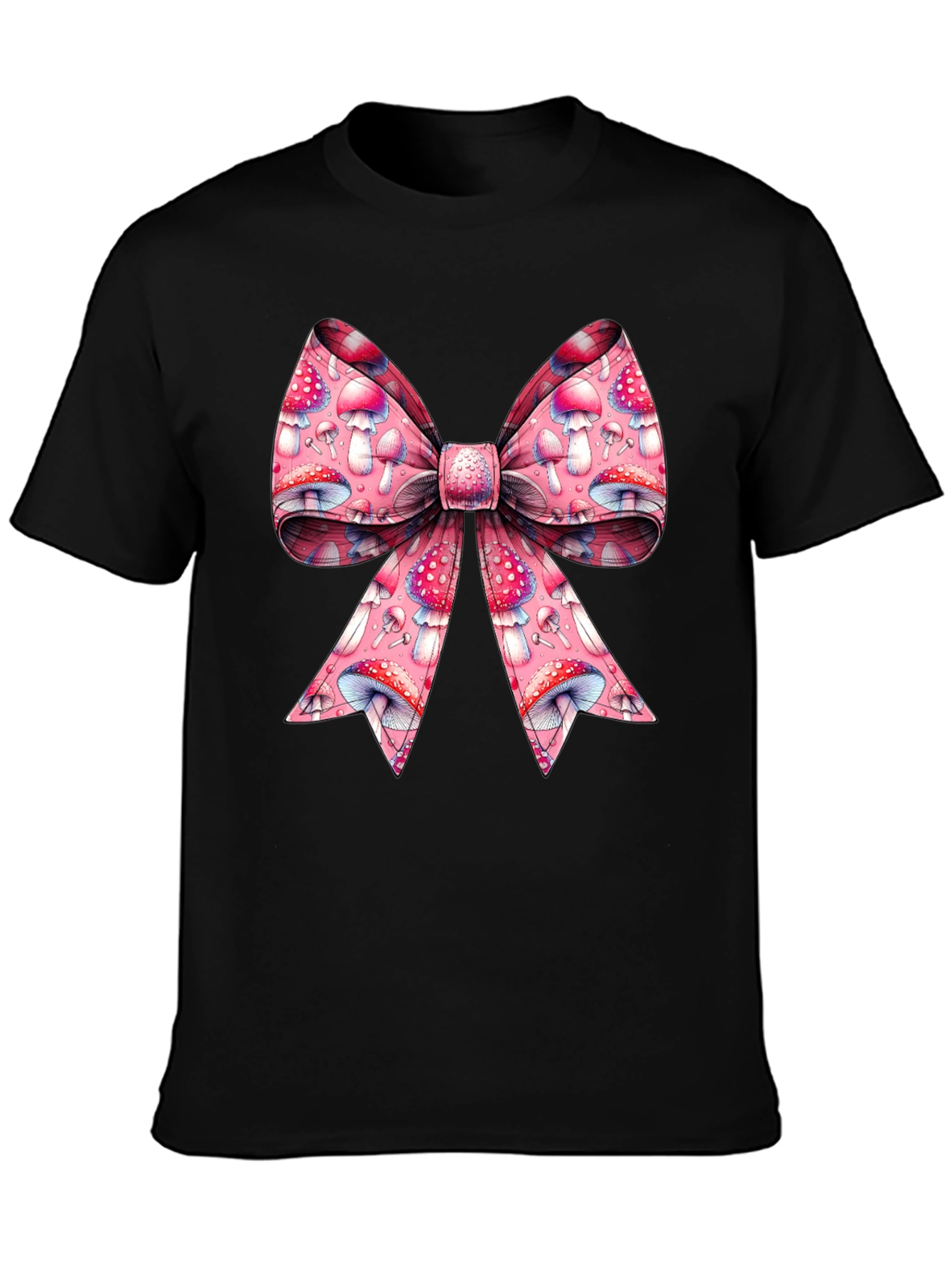 Mushroom Bow Graphic Tee