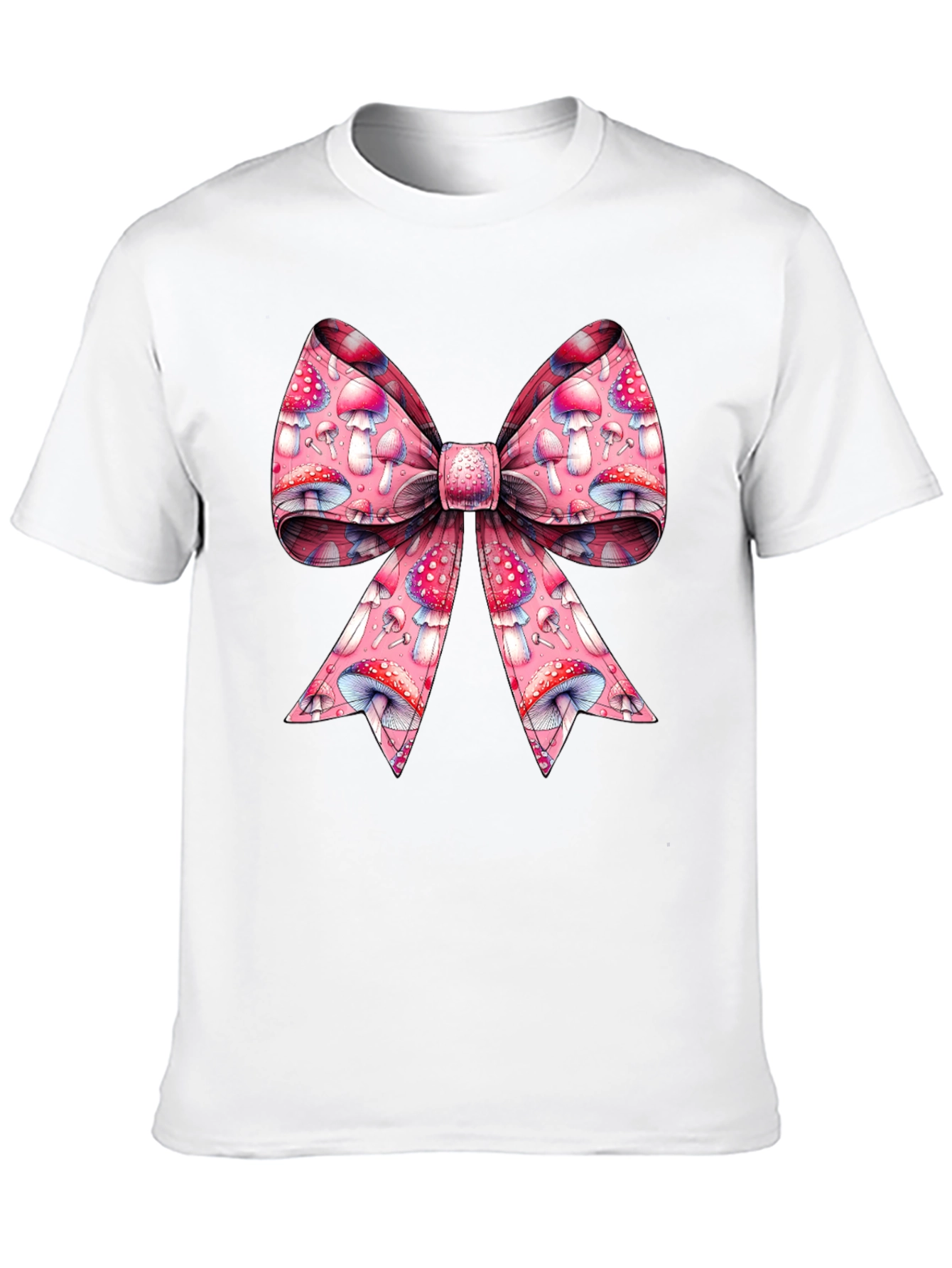 Mushroom Bow Graphic Tee