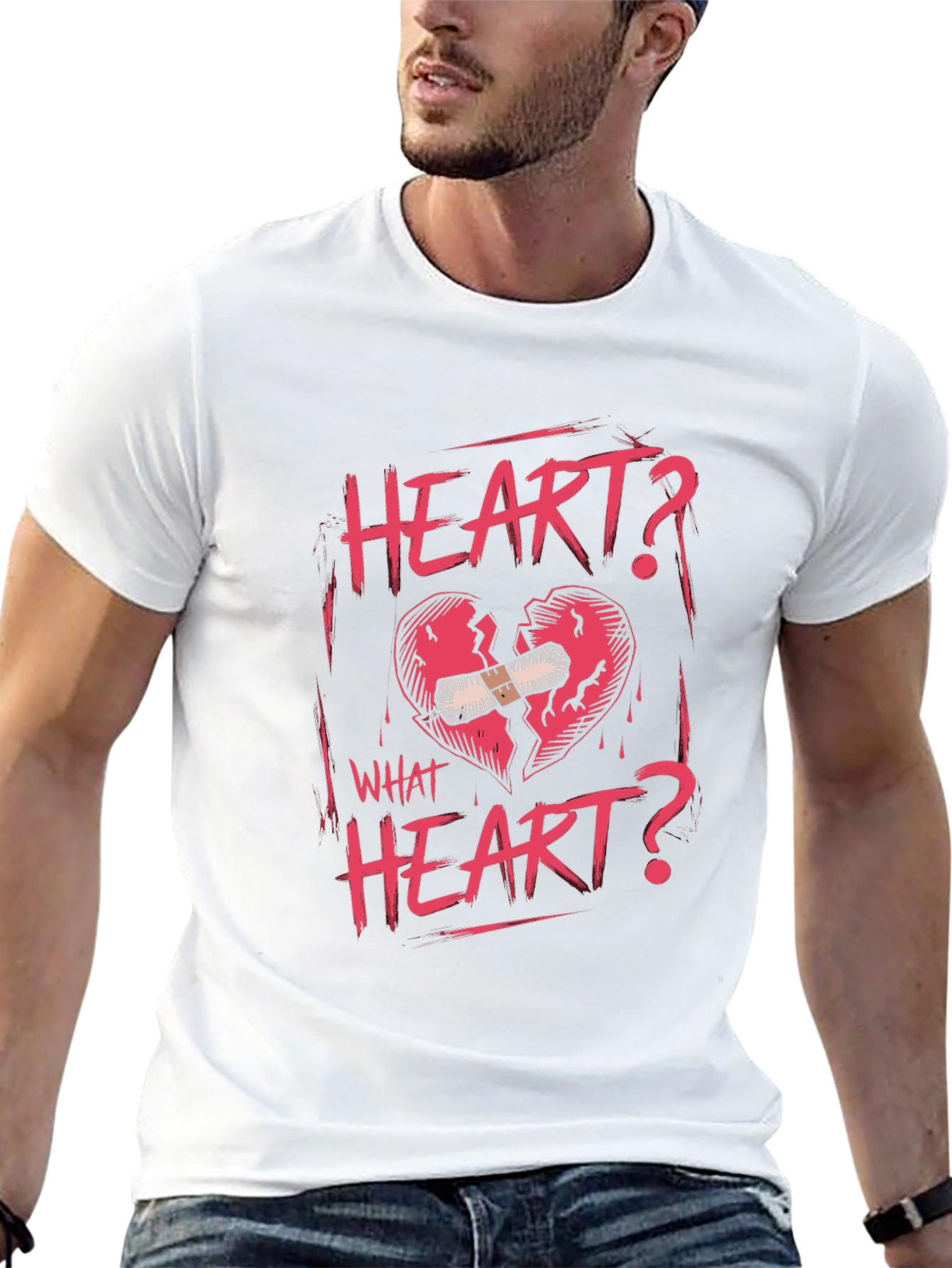 Heart? What Heart? Graphic T-Shirt