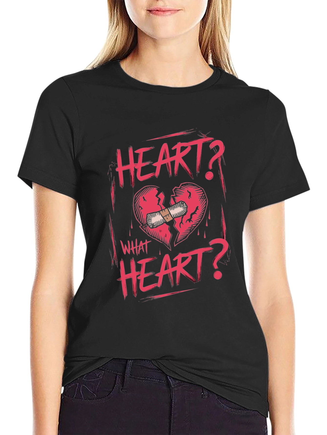 Heart? What Heart? Graphic T-Shirt