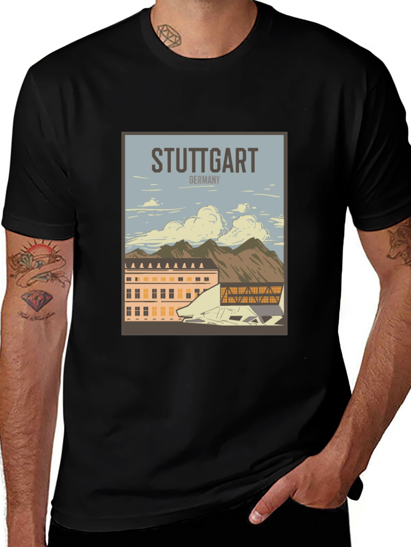 Stuttgart Germany Graphic T-Shirt