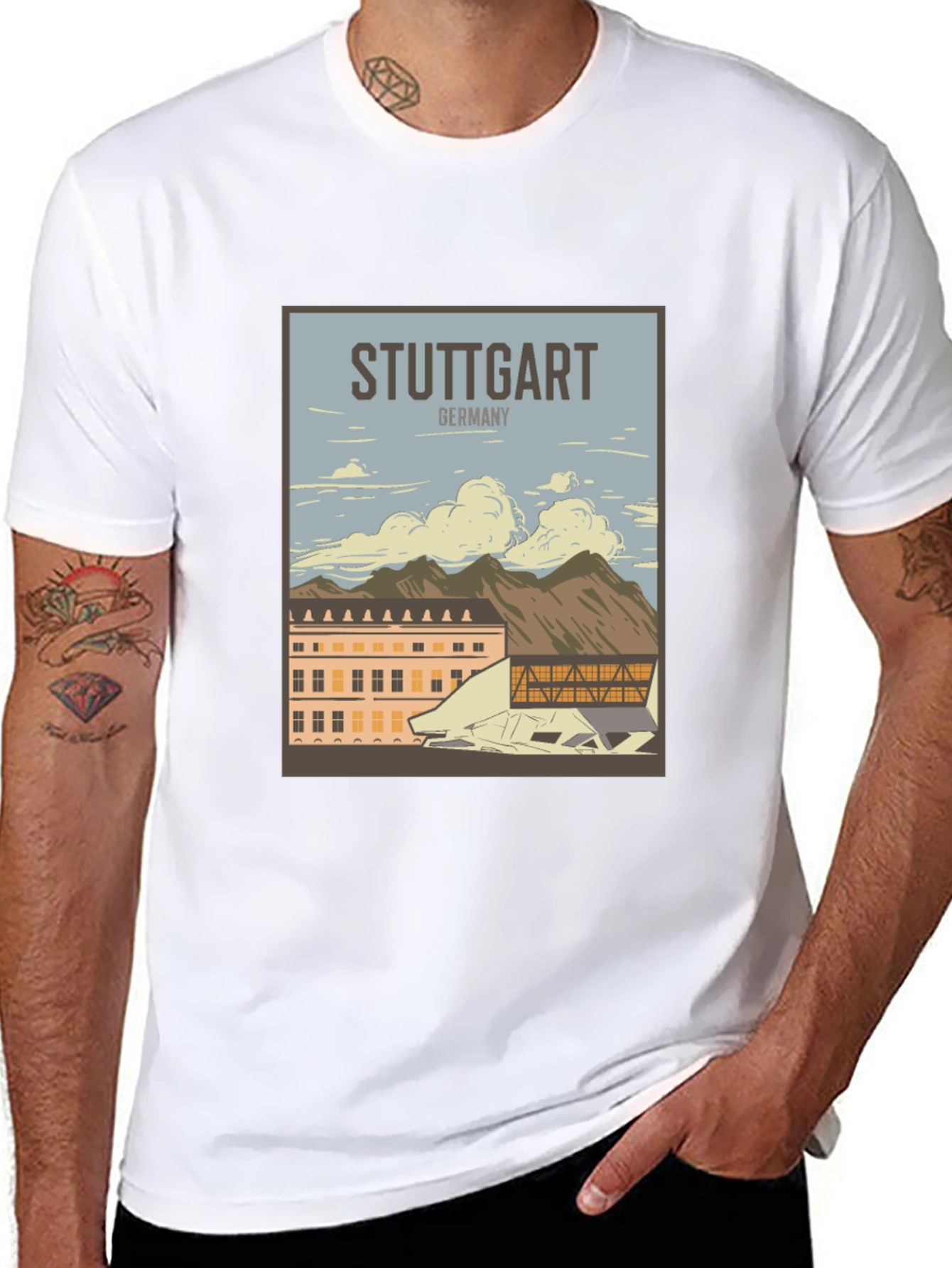 Stuttgart Germany Graphic T-Shirt