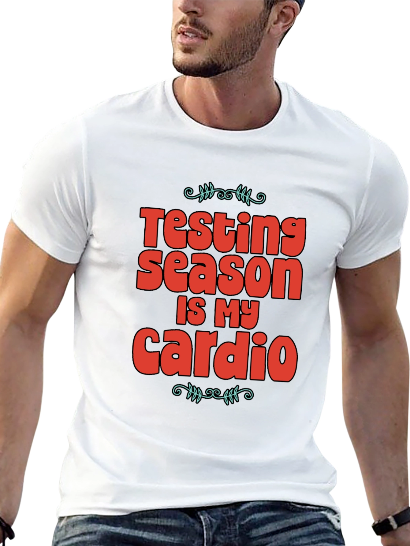 Testing Season is My Cardio Graphic Tee