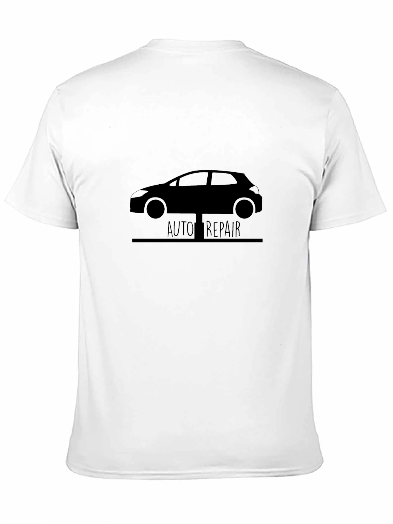 Auto Repair Graphic Tee - Black