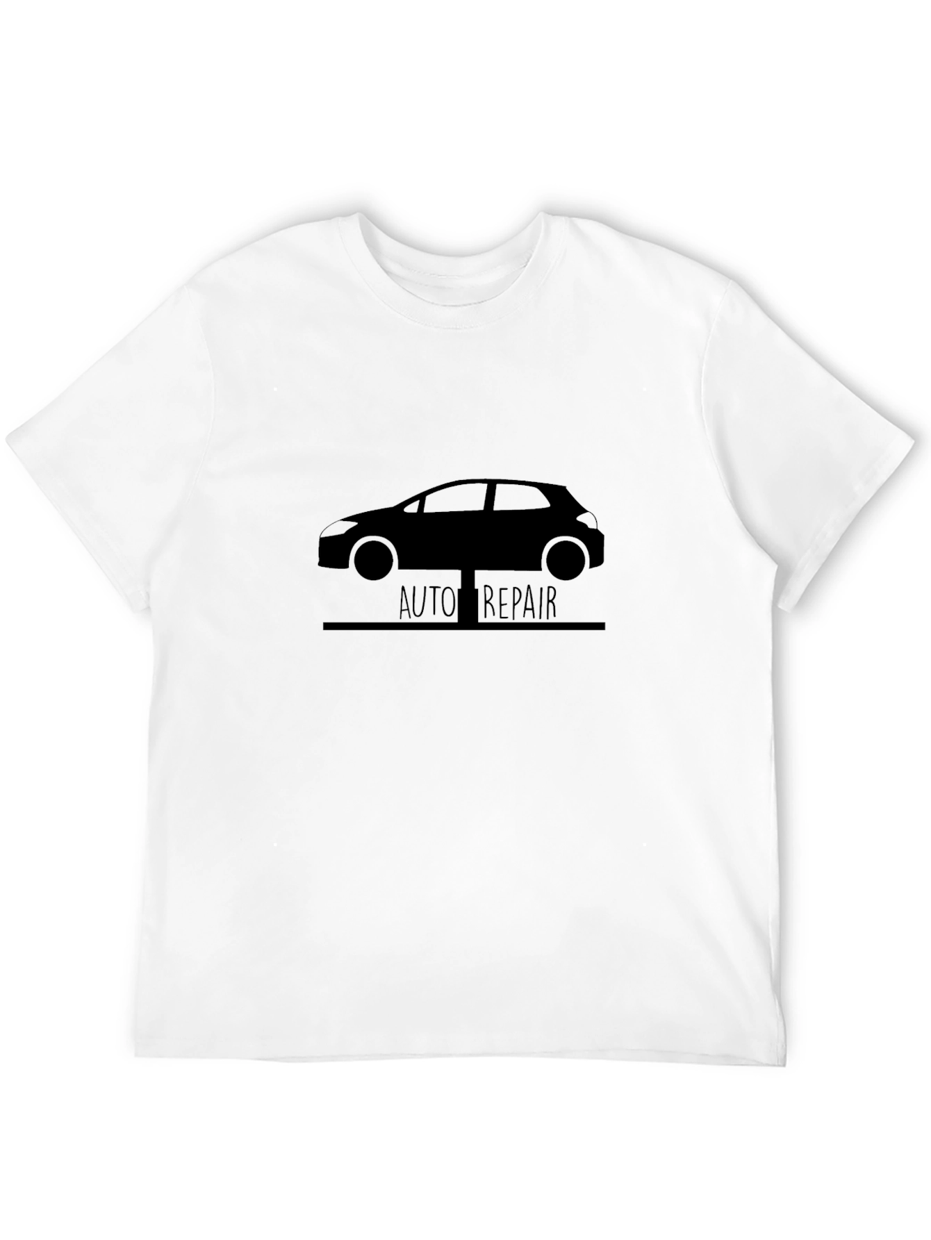 Auto Repair Graphic Tee - Black