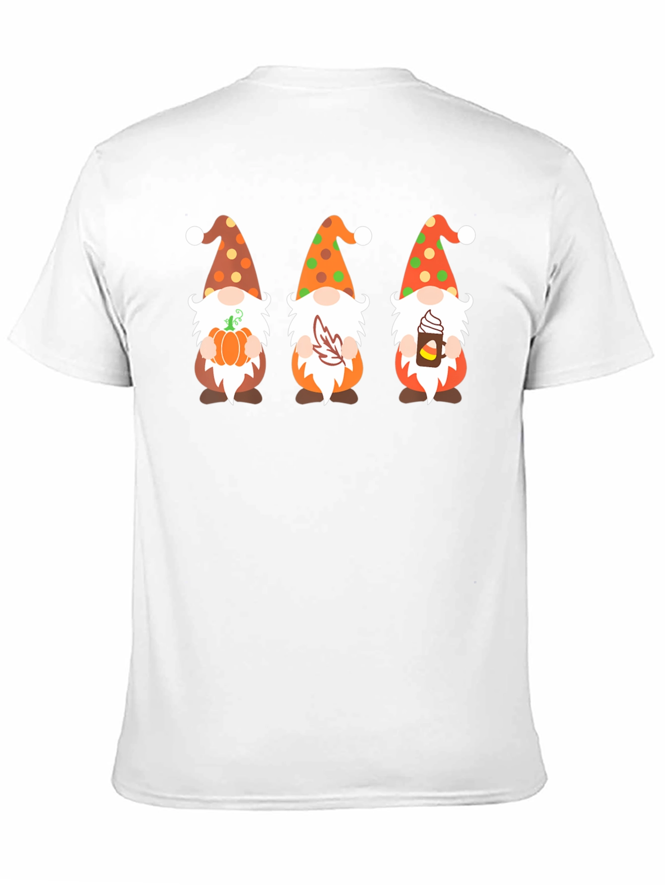 Fall Gnomes T-Shirt - Autumn Harvest Design
