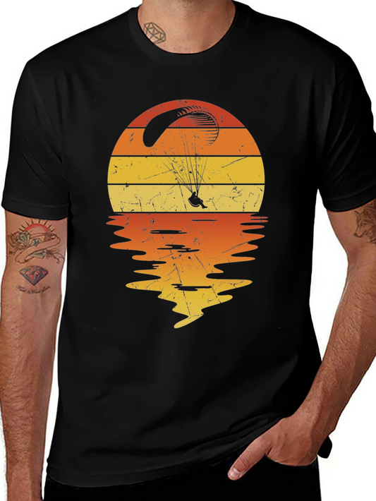 Sunset Paragliding T-Shirt - Adventure Ready!