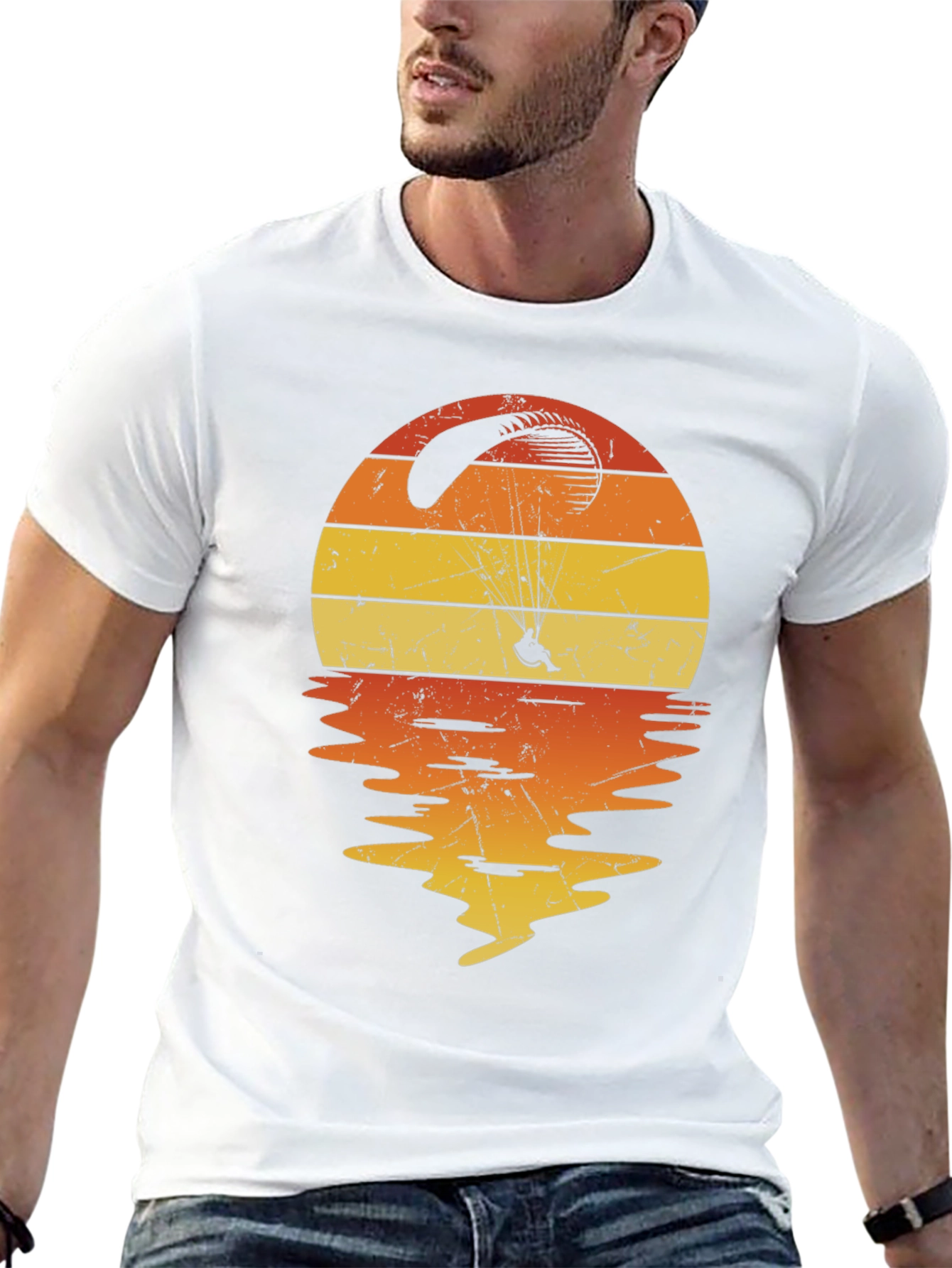 Sunset Paragliding T-Shirt - Adventure Ready!