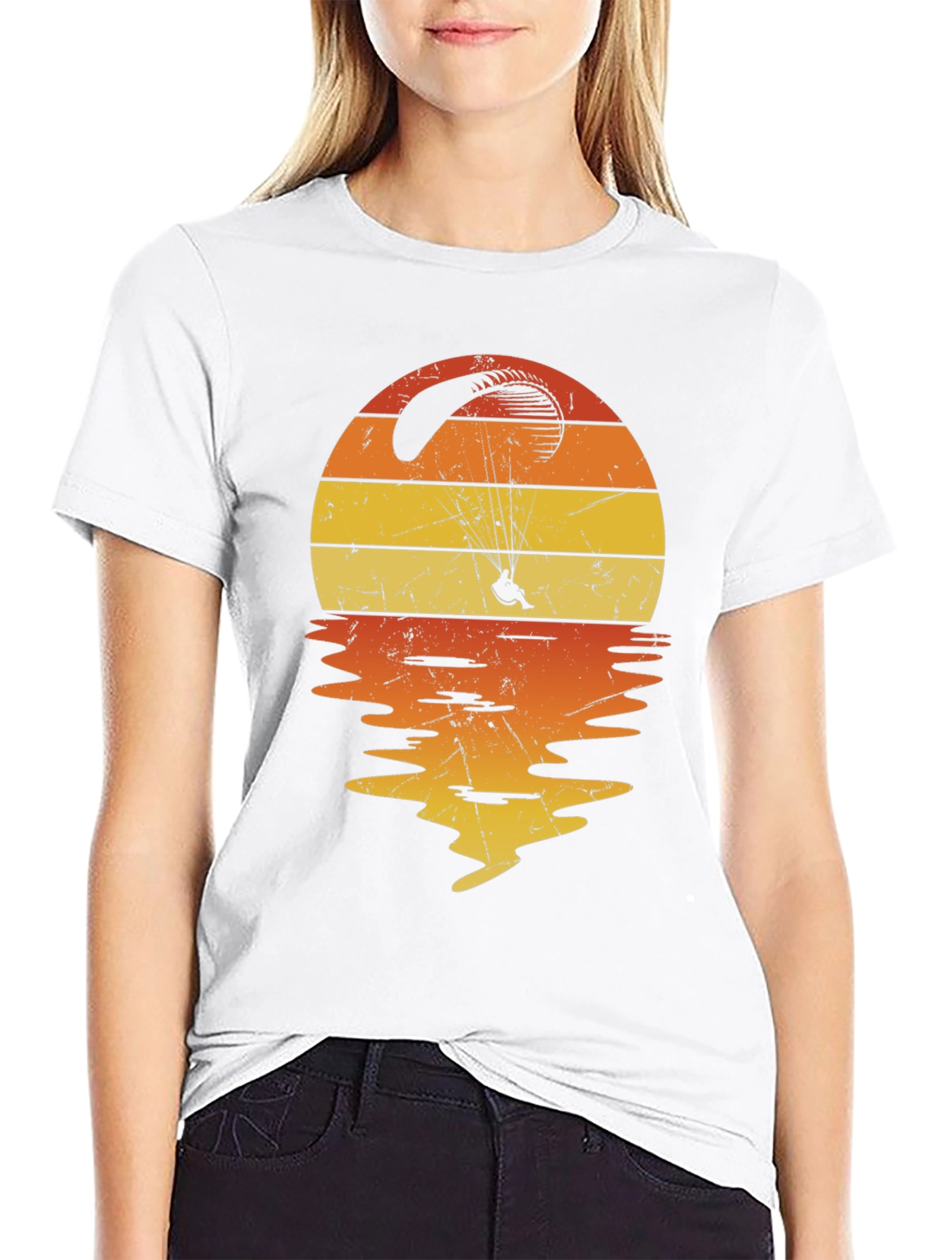 Sunset Paragliding T-Shirt - Adventure Ready!