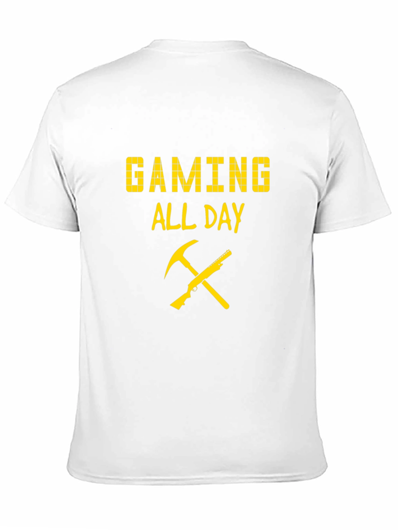 Gaming All Day T-Shirt - Pixel Design