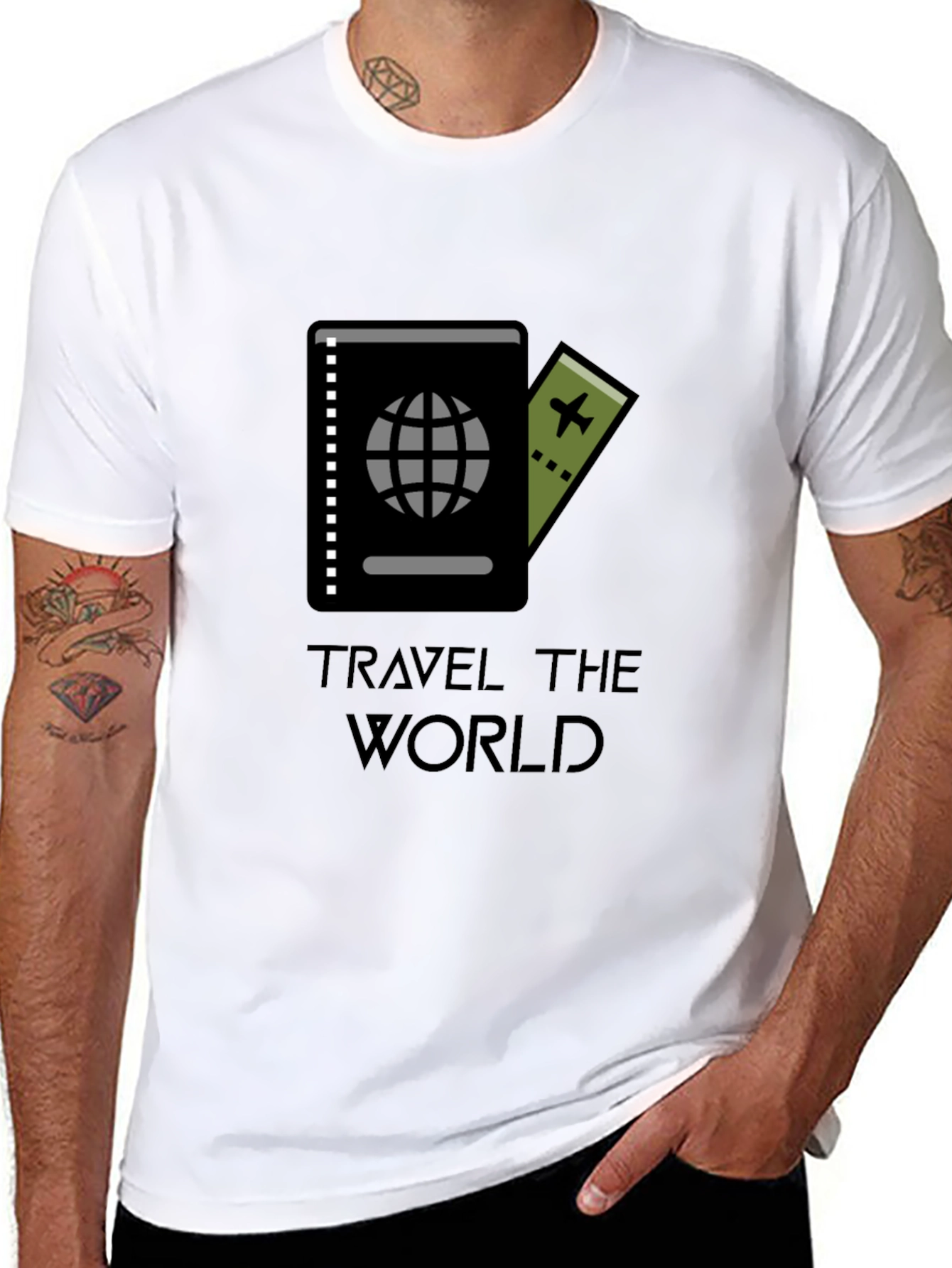 Travel the World Graphic Tee