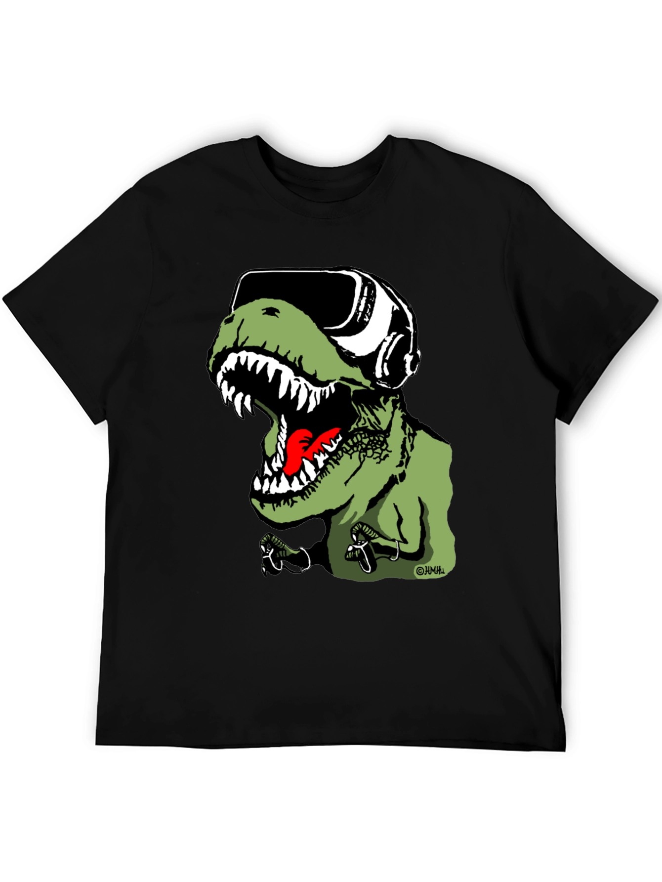 VR Dino T-Shirt - Gamer Rex