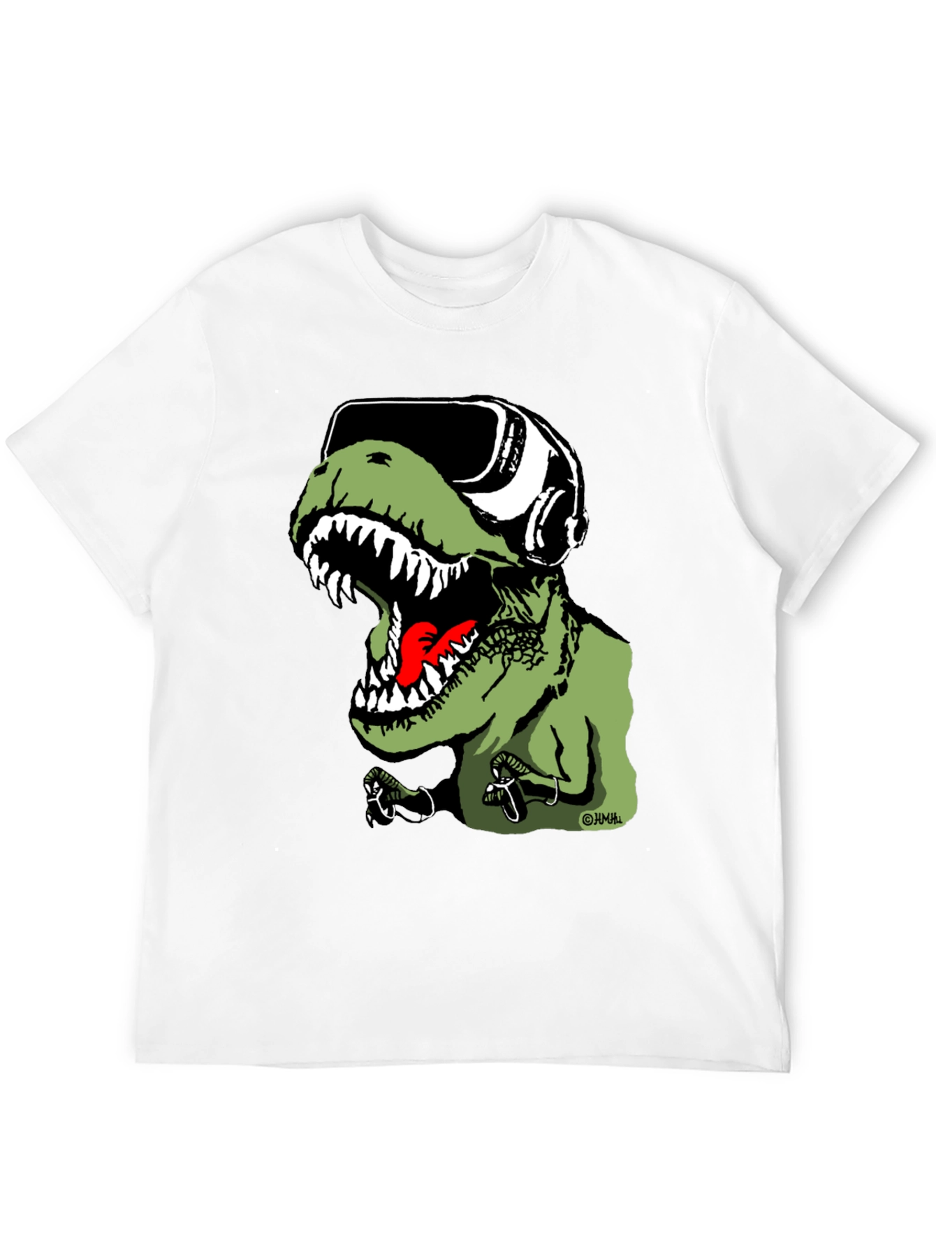 VR Dino T-Shirt - Gamer Rex