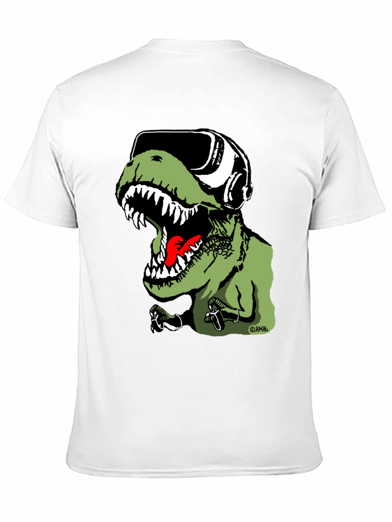 VR Dino T-Shirt - Gamer Rex