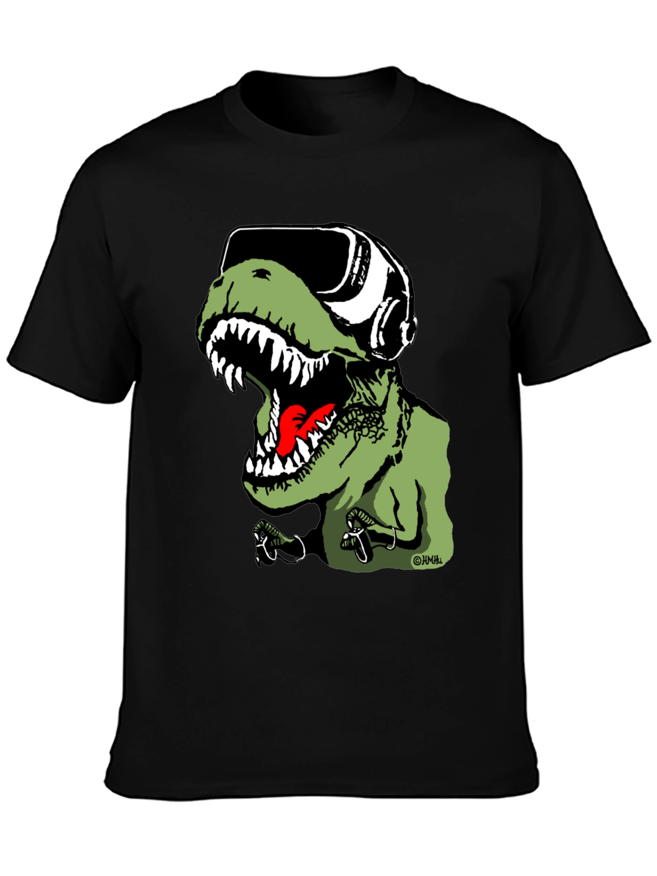 VR Dino T-Shirt - Gamer Rex