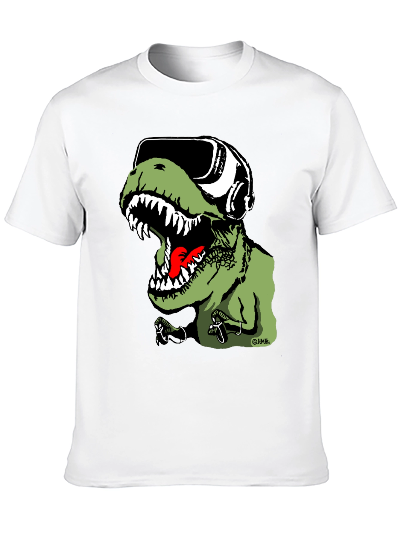 VR Dino T-Shirt - Gamer Rex
