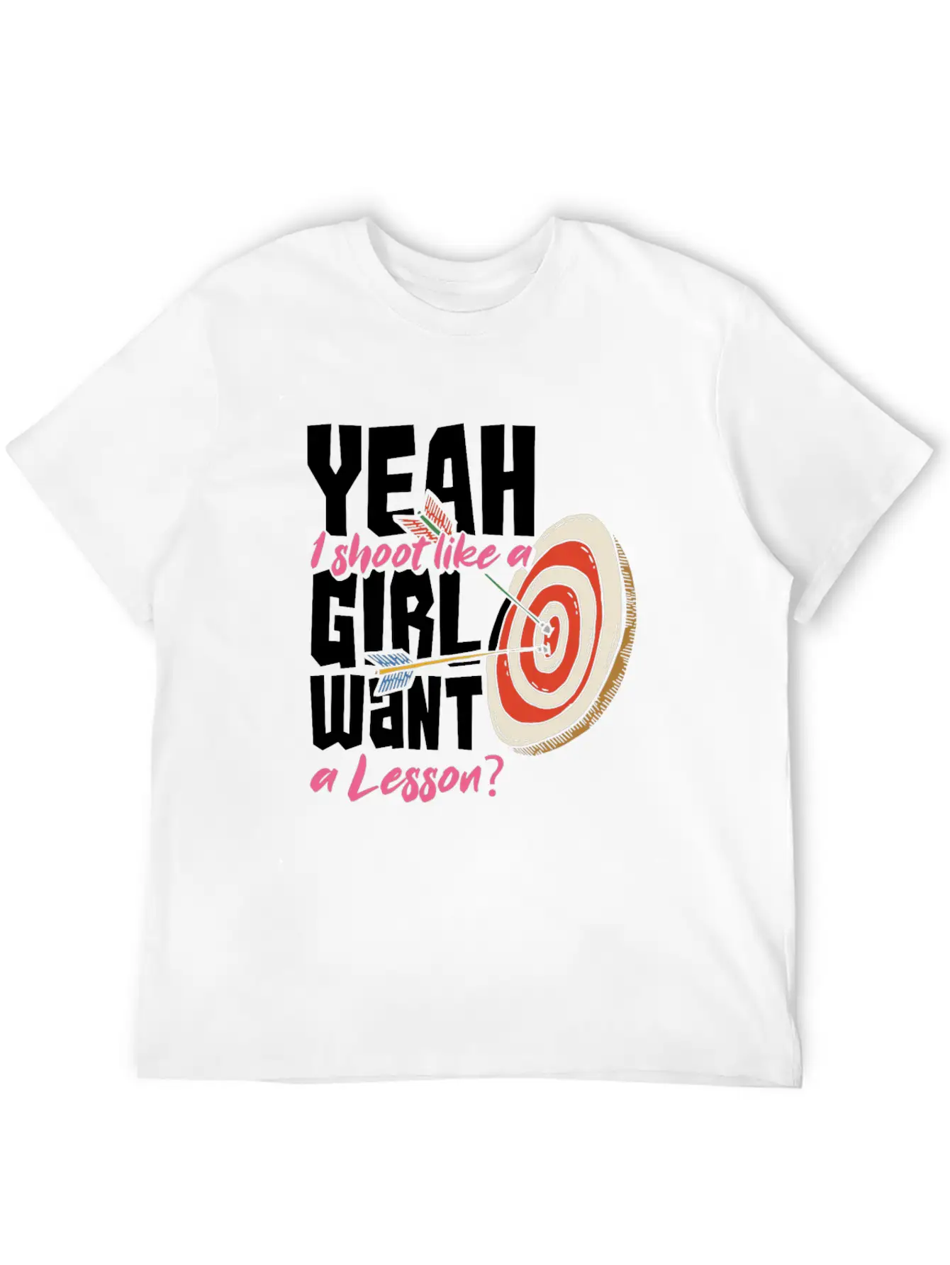 Archery Woman Gift Unisex Casual T-Shirt – Clean Design For Daily Comfort