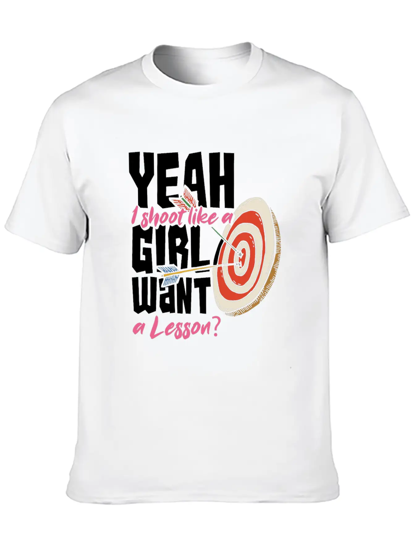 Archery Woman Gift Unisex Casual T-Shirt – Clean Design For Daily Comfort