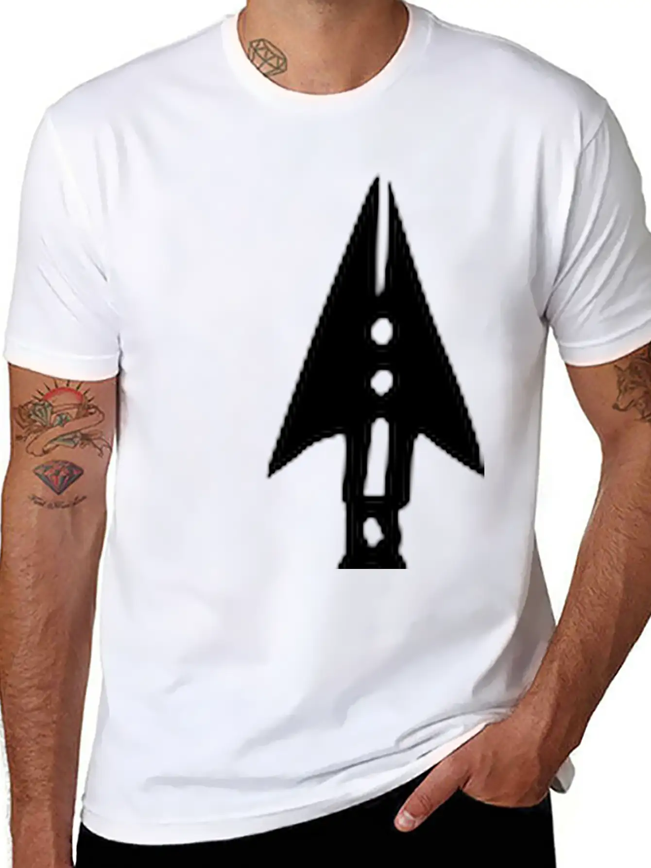 Arrow Unisex Casual T-Shirt – Clean Design For Daily Comfort