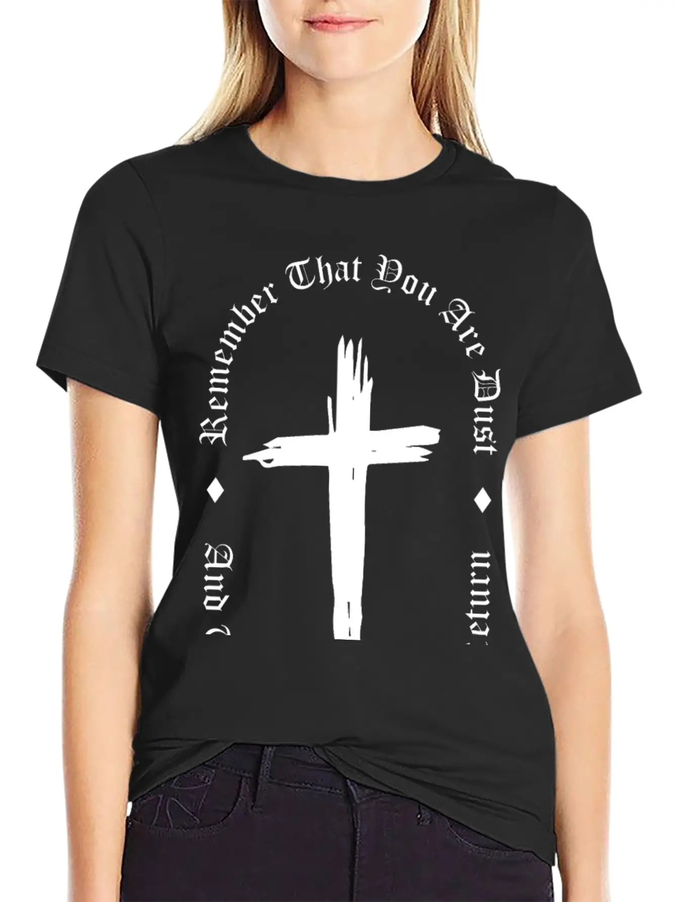 Ash Wednesday Remember That You Are Dust Cross Unisex Casual T-Shirt – Clean Design For Daily Comfort