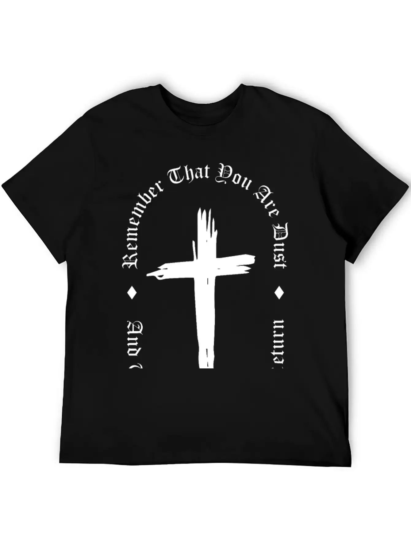 Ash Wednesday Remember That You Are Dust Cross Unisex Casual T-Shirt – Clean Design For Daily Comfort