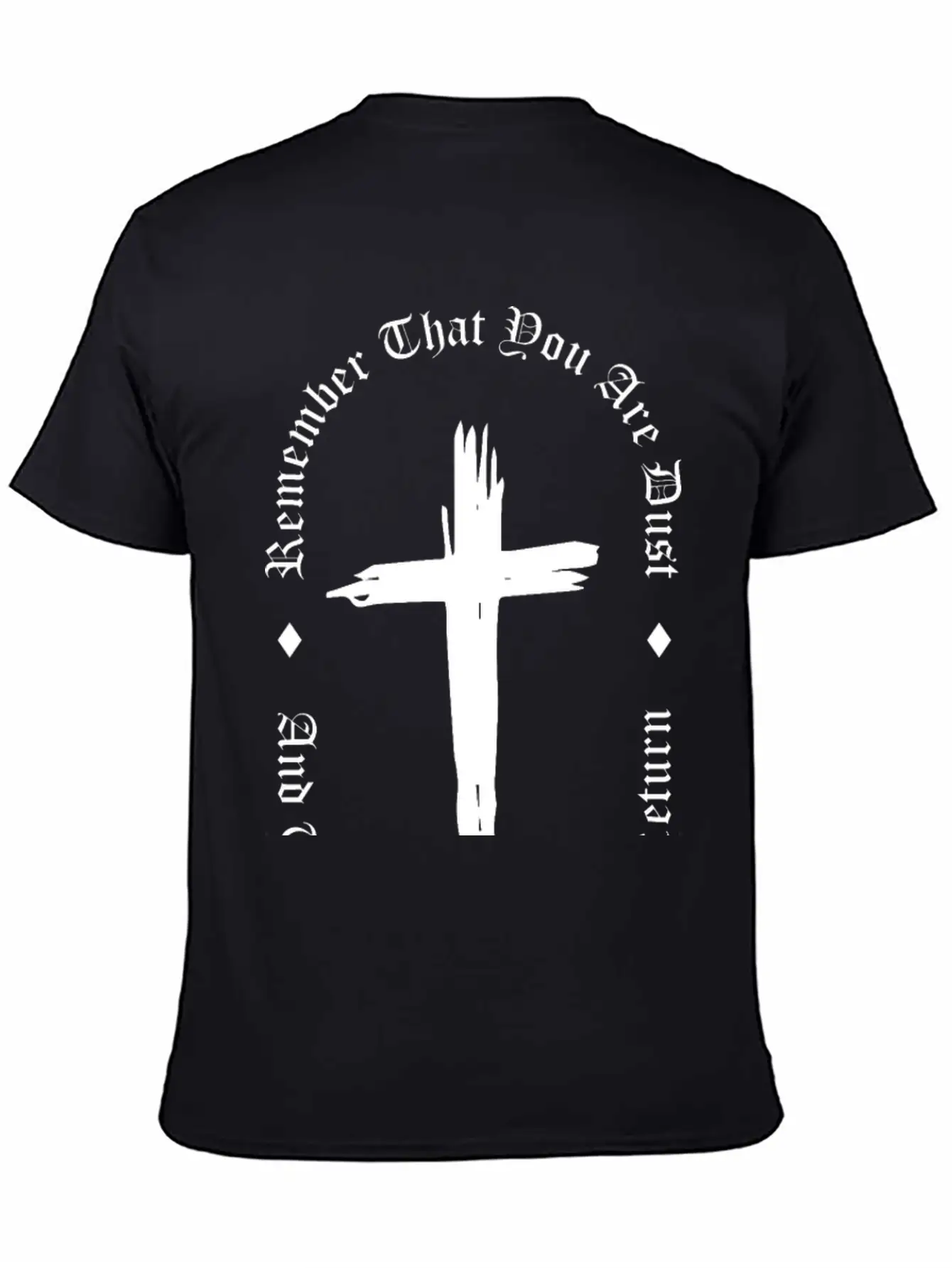 Ash Wednesday Remember That You Are Dust Cross Unisex Casual T-Shirt – Clean Design For Daily Comfort