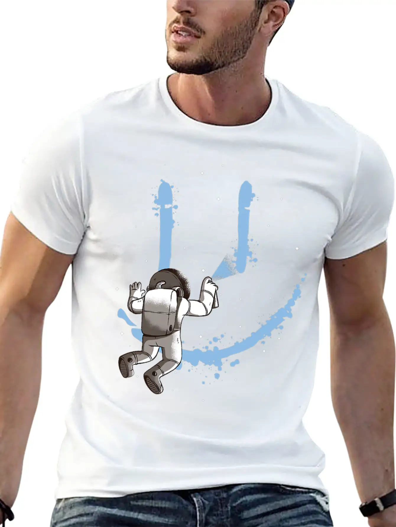 Astronomical Smile Made To Match Unisex Casual T-Shirt – Clean Design For Daily Comfort