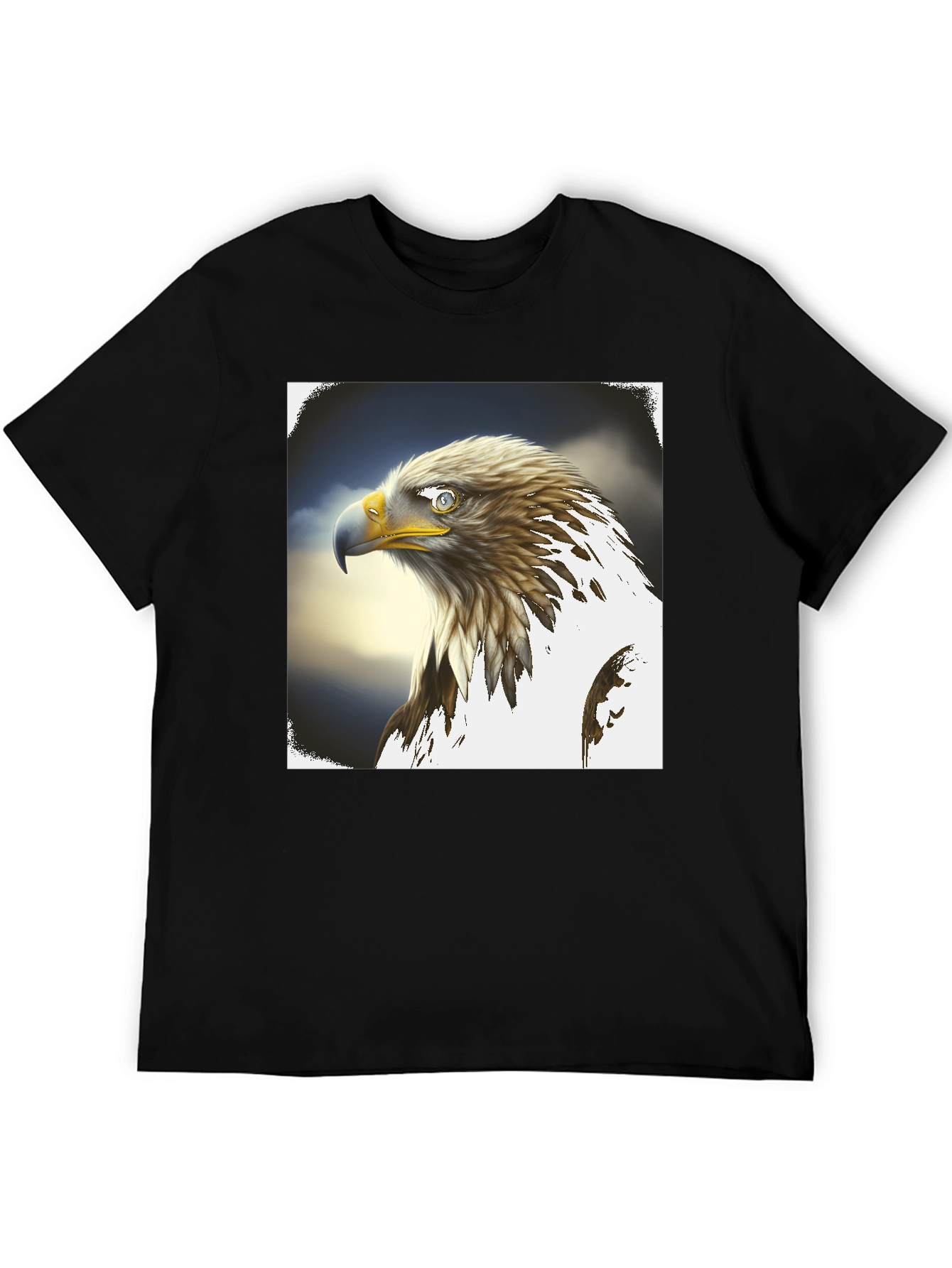 Eagle Graphic Tee - Mens Black T-Shirt