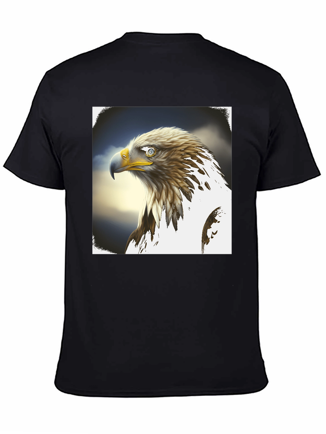 Eagle Graphic Tee - Mens Black T-Shirt