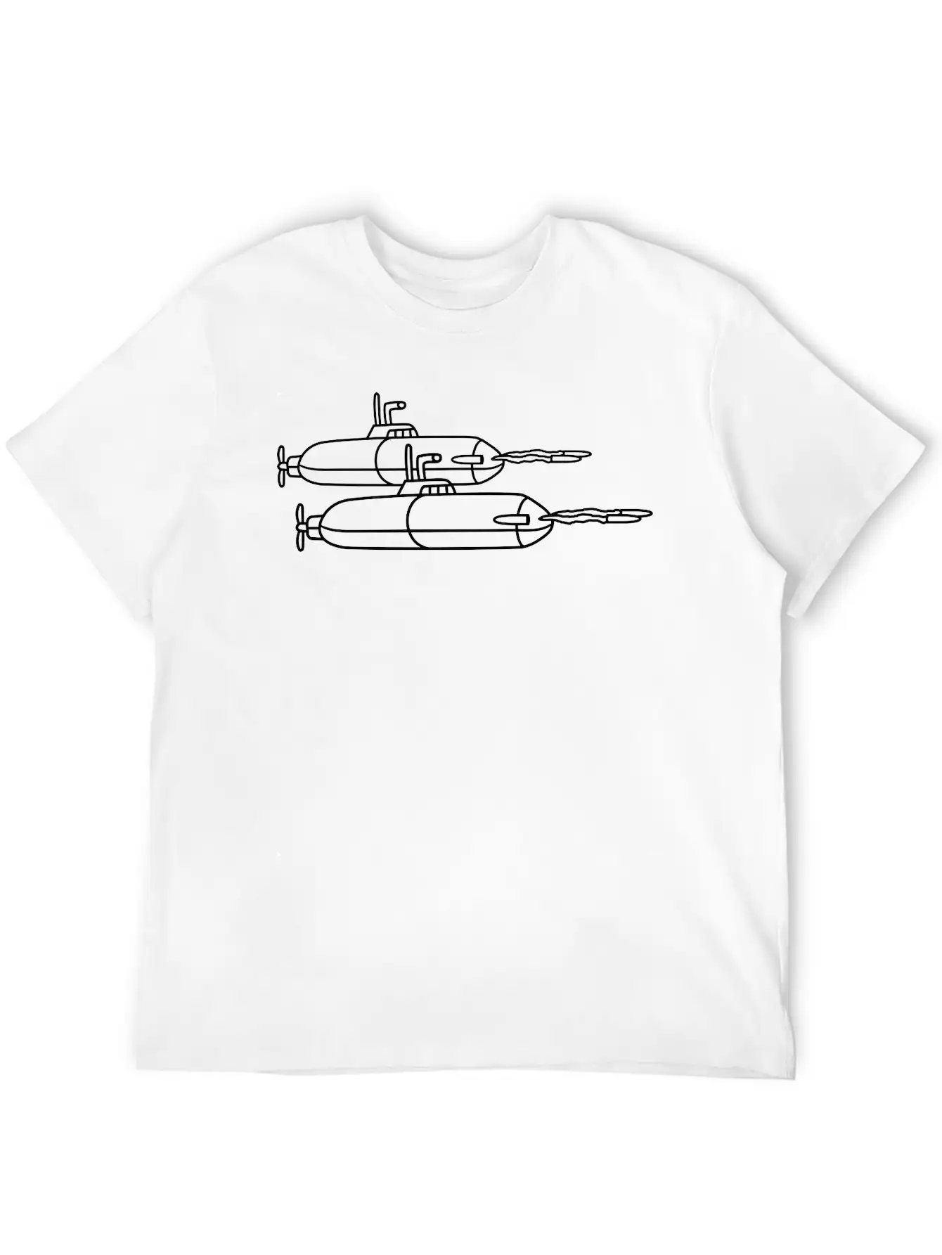 Attack Torpedo Shoot Shooting Marine Submarine Swi Unisex Casual T-Shirt – Clean Design For Daily Comfort