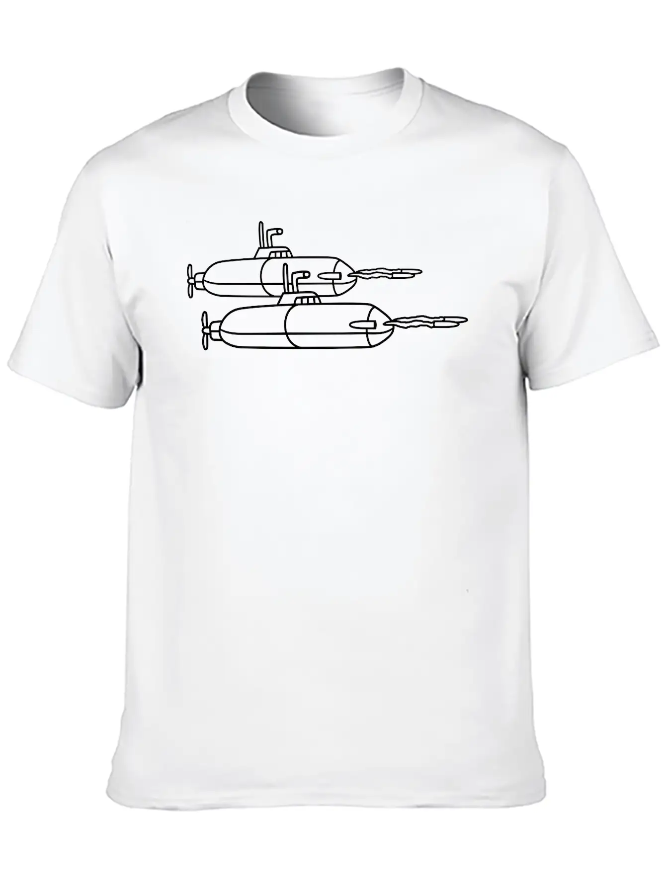 Attack Torpedo Shoot Shooting Marine Submarine Swi Unisex Casual T-Shirt – Clean Design For Daily Comfort
