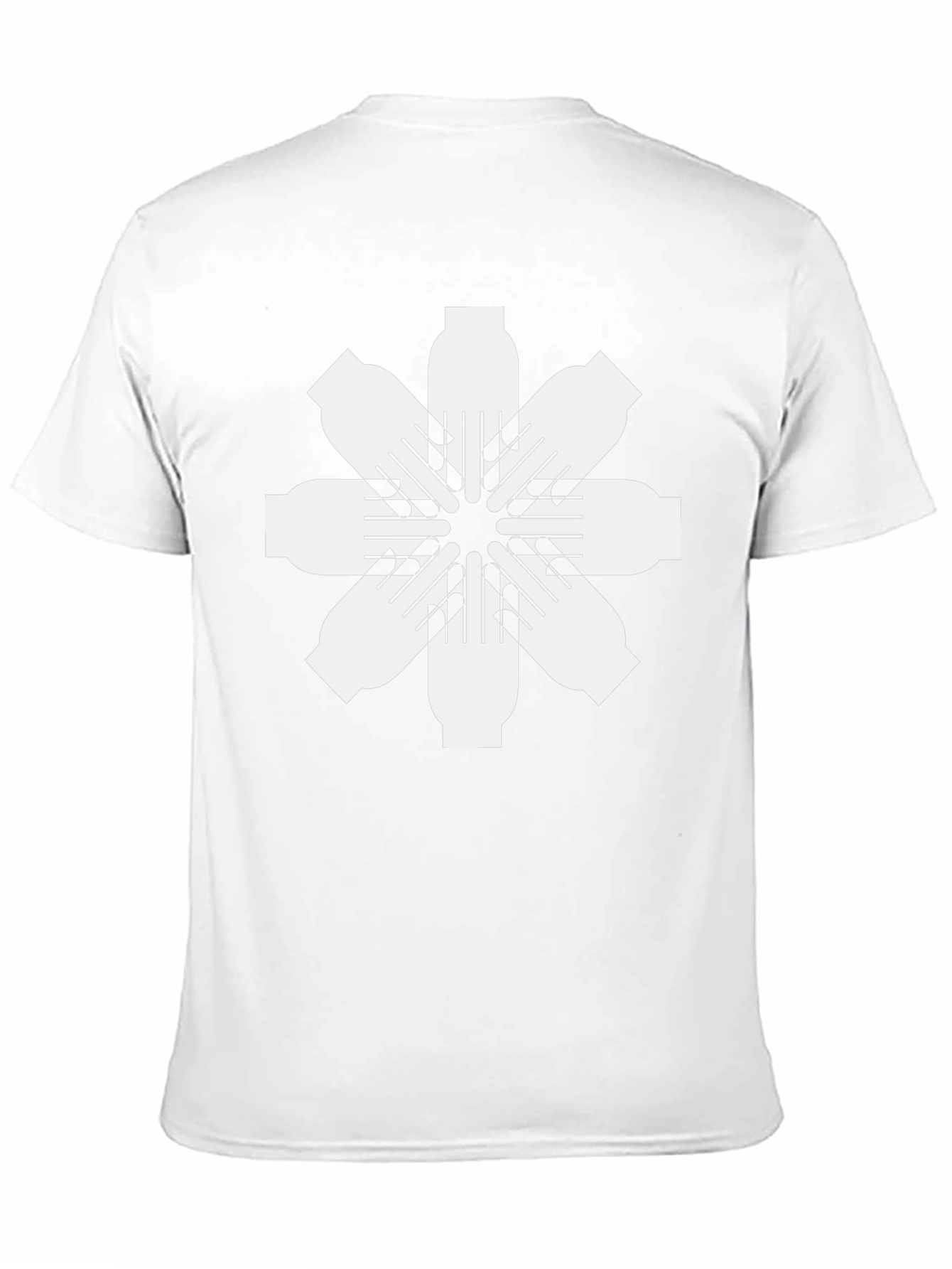 Black T-Shirt with Graphic Design