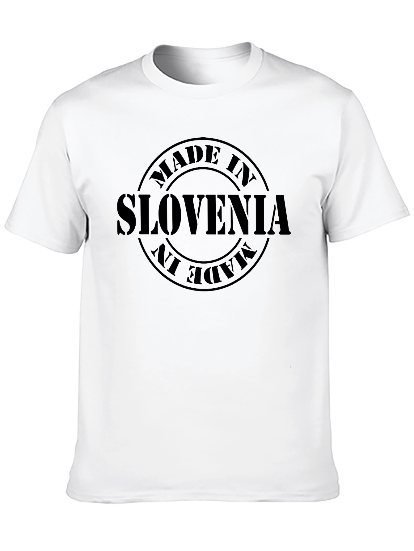 Made in Slovenia Black T-Shirt