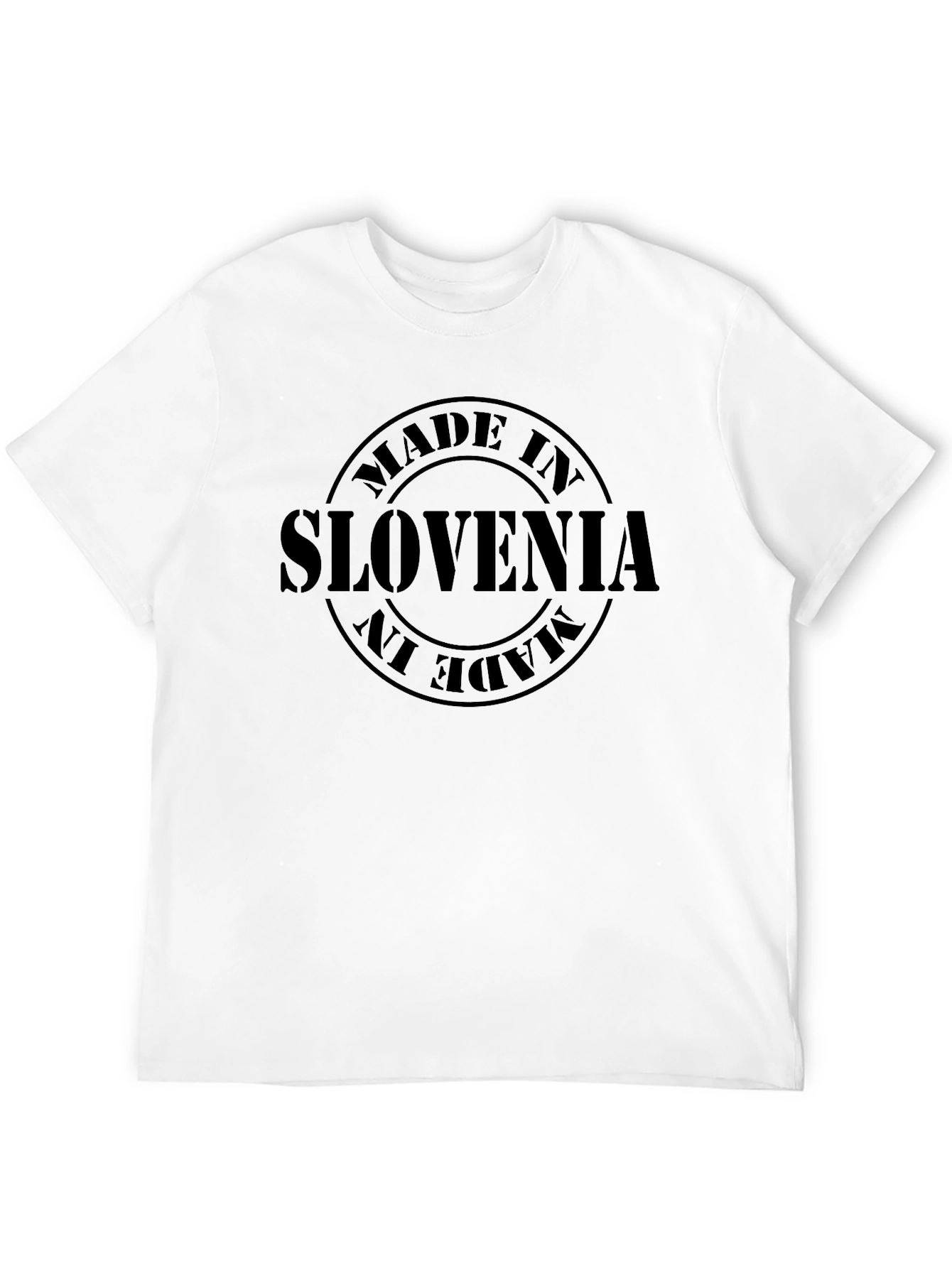 Made in Slovenia Black T-Shirt