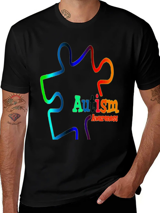 Autism49 Awareness Unisex Casual T-Shirt – Clean Design For Daily Comfort