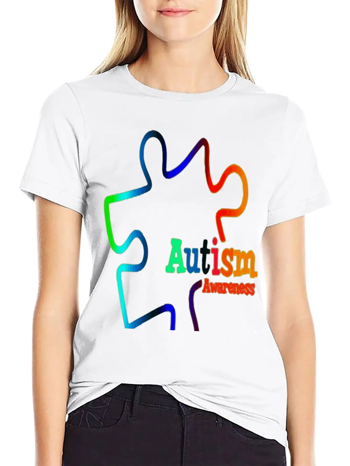 Autism49 Awareness Unisex Casual T-Shirt – Clean Design For Daily Comfort