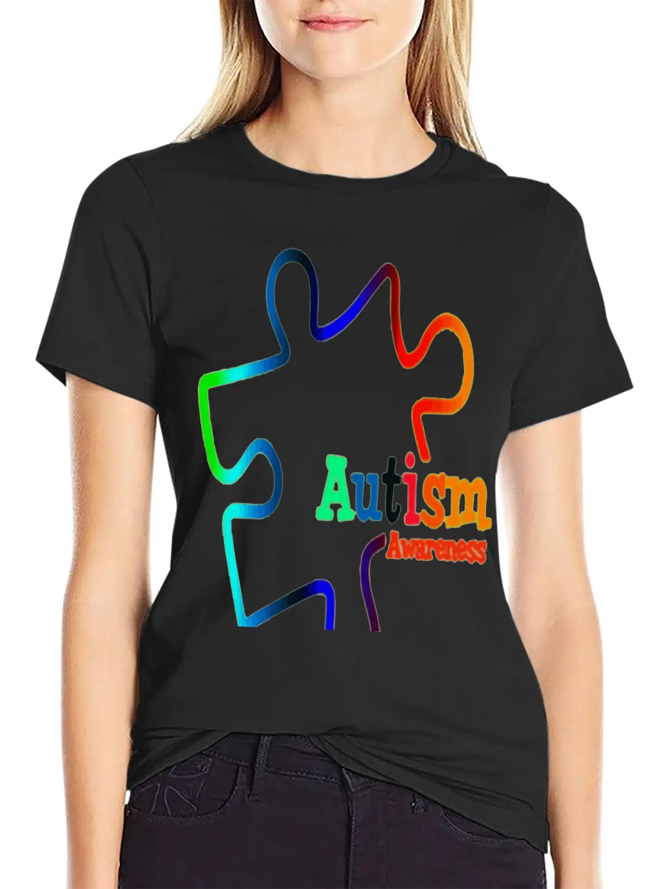 Autism49 Awareness Unisex Casual T-Shirt – Clean Design For Daily Comfort