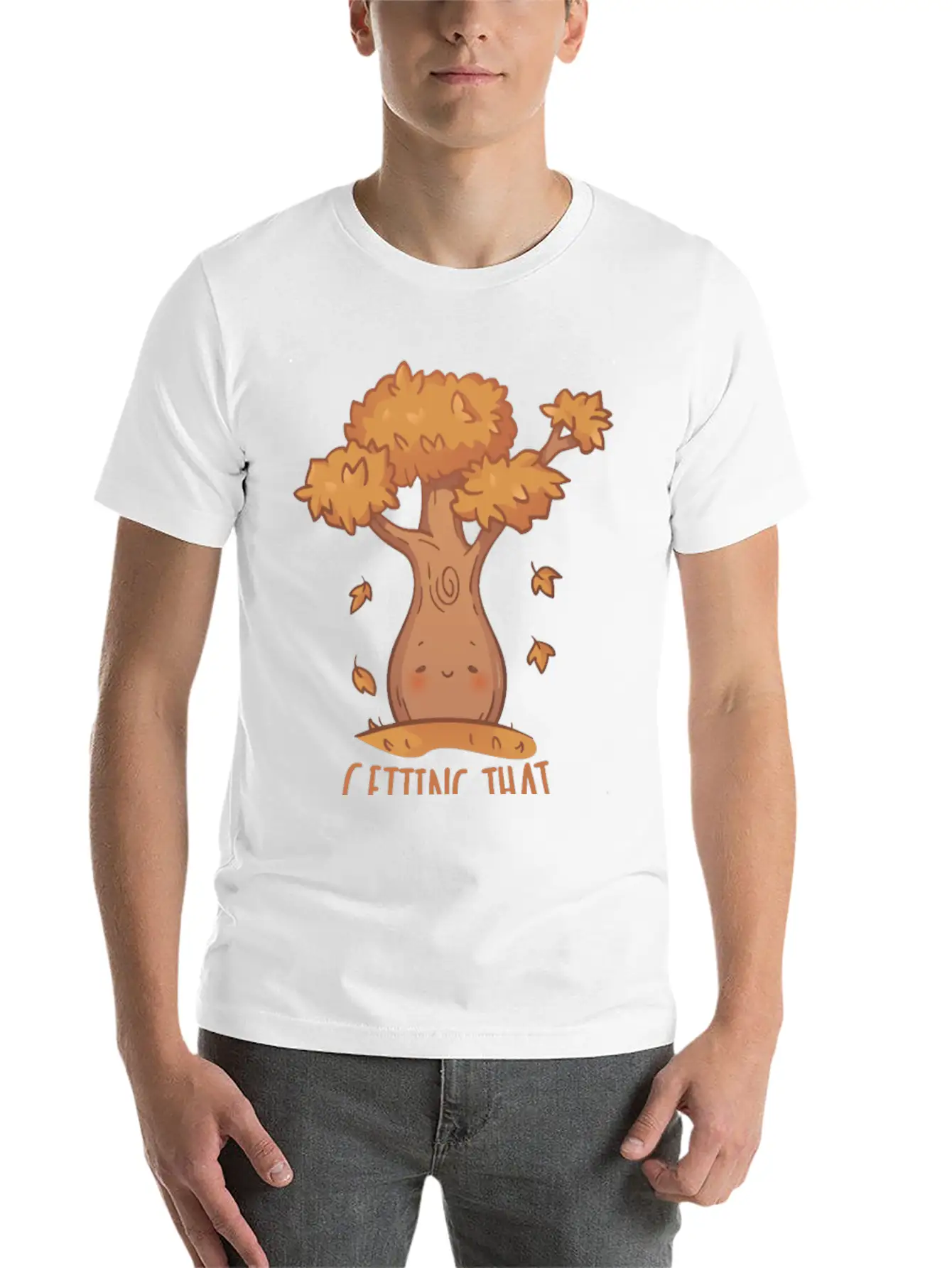 Autumn Mood Autumn Leaves Tree Unisex Casual T-Shirt – Clean Design For Daily Comfort