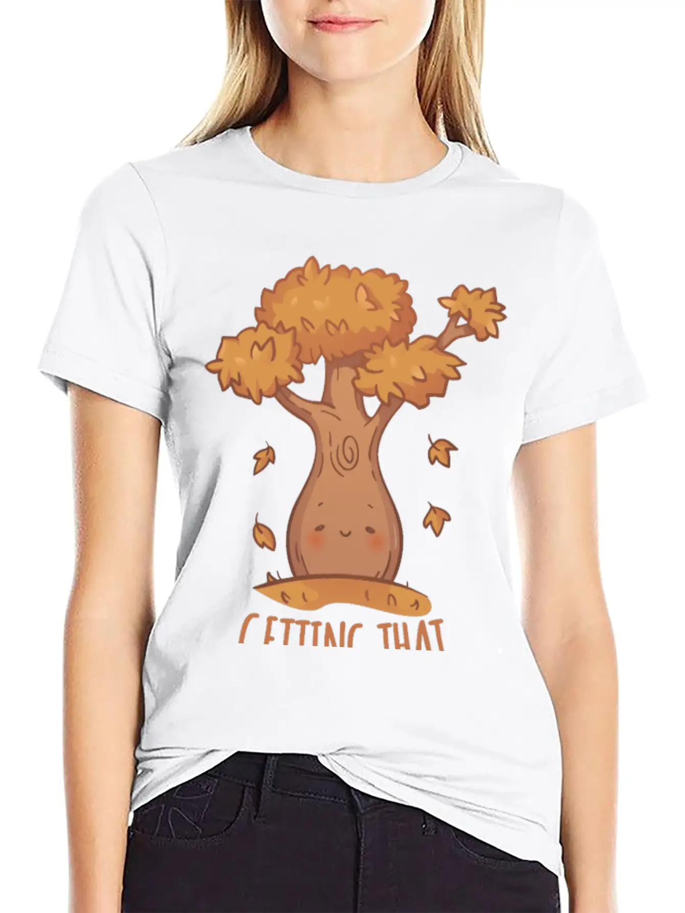 Autumn Mood Autumn Leaves Tree Unisex Casual T-Shirt – Clean Design For Daily Comfort