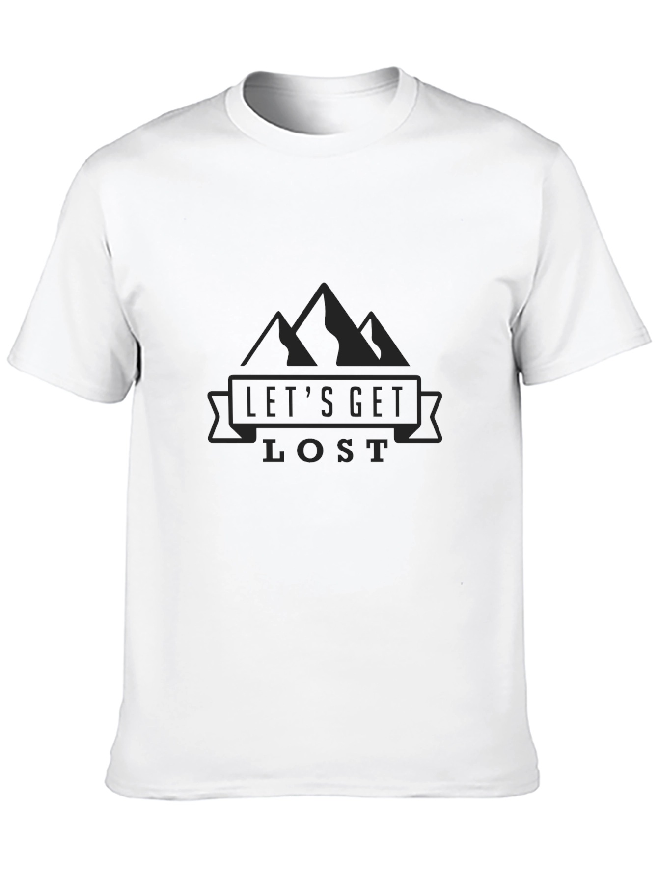 Lets Get Lost Mountain Tee - Adventure Awaits