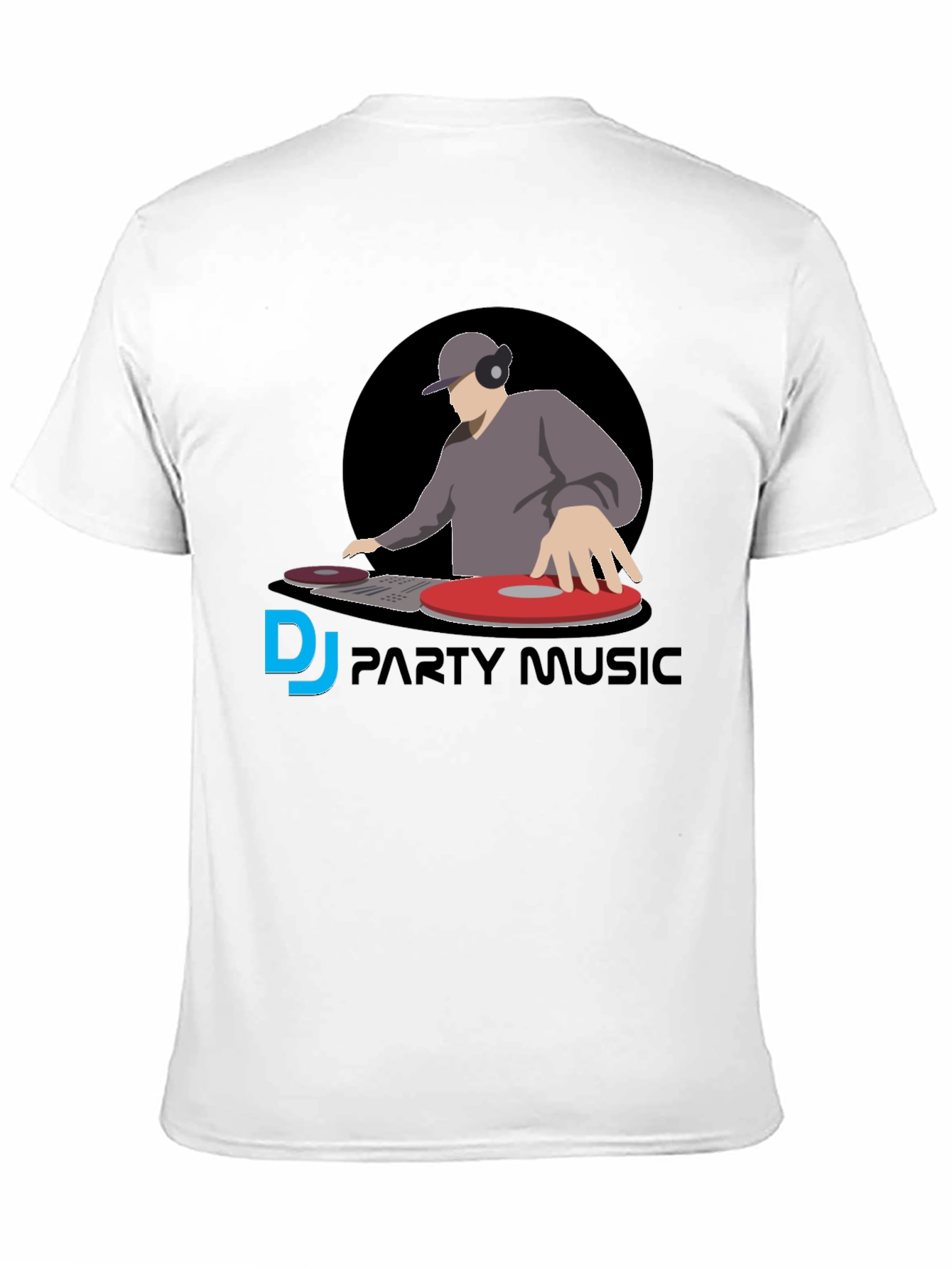 DJ Party Music Graphic Tee