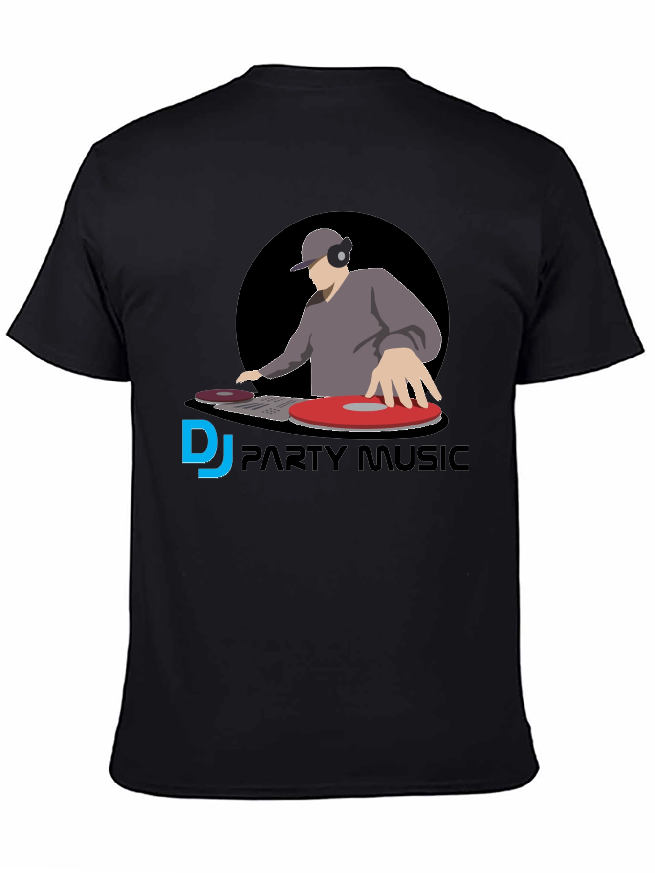 DJ Party Music Graphic Tee