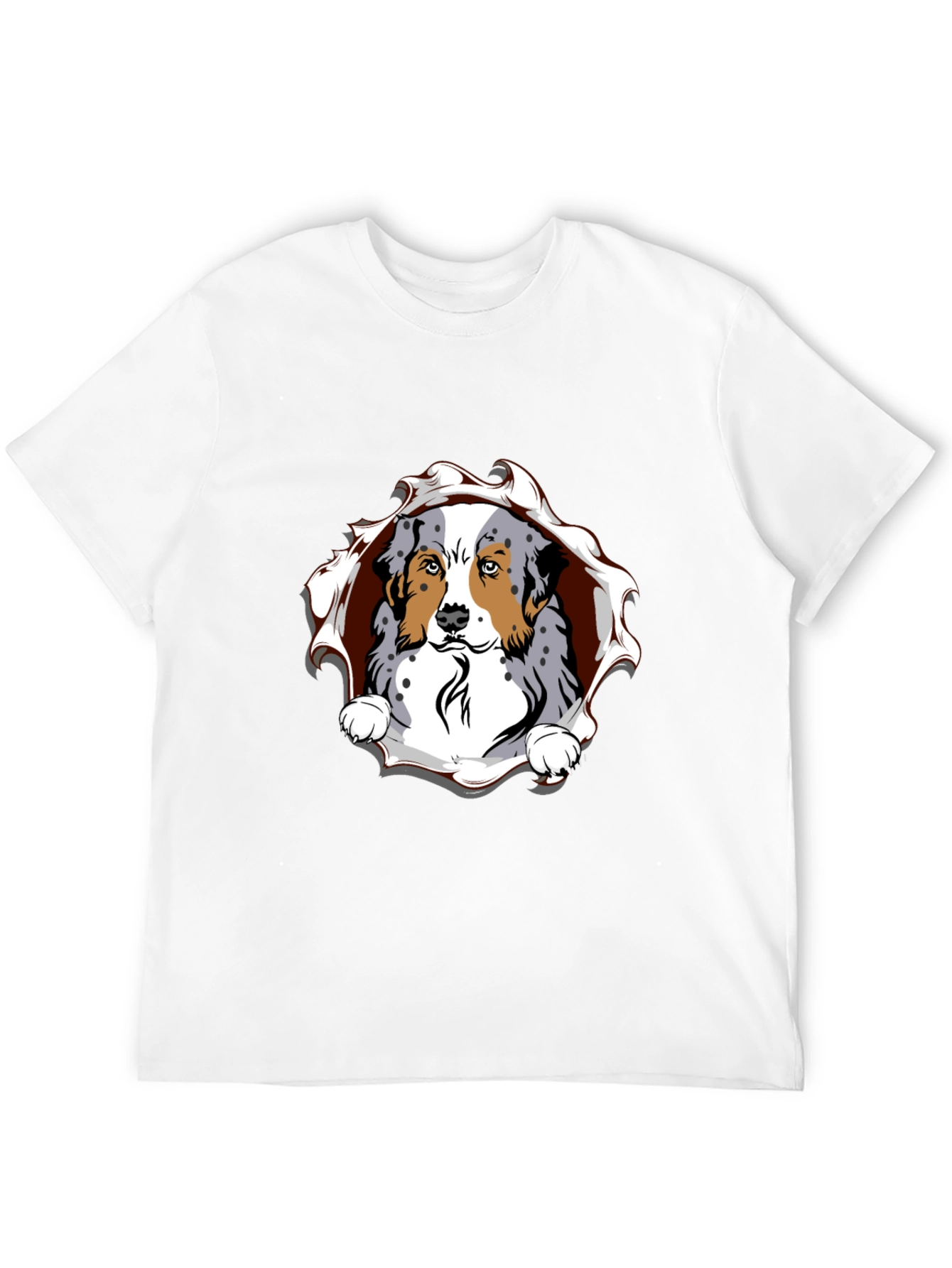 Dog Peek-a-Boo Graphic Tee
