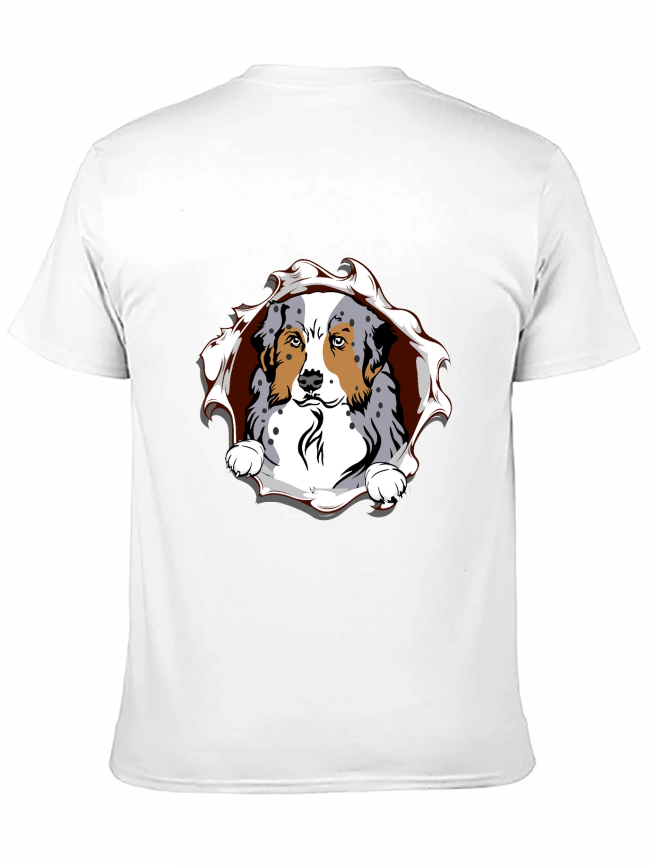 Dog Peek-a-Boo Graphic Tee