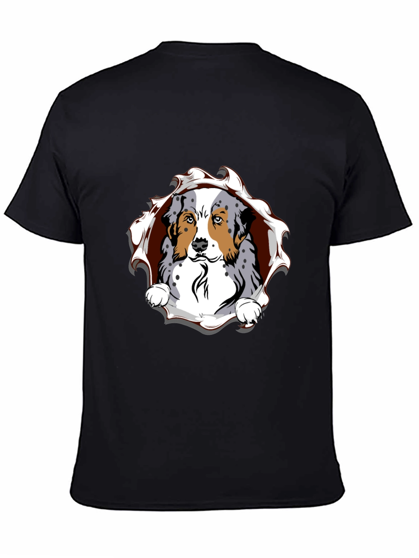 Dog Peek-a-Boo Graphic Tee